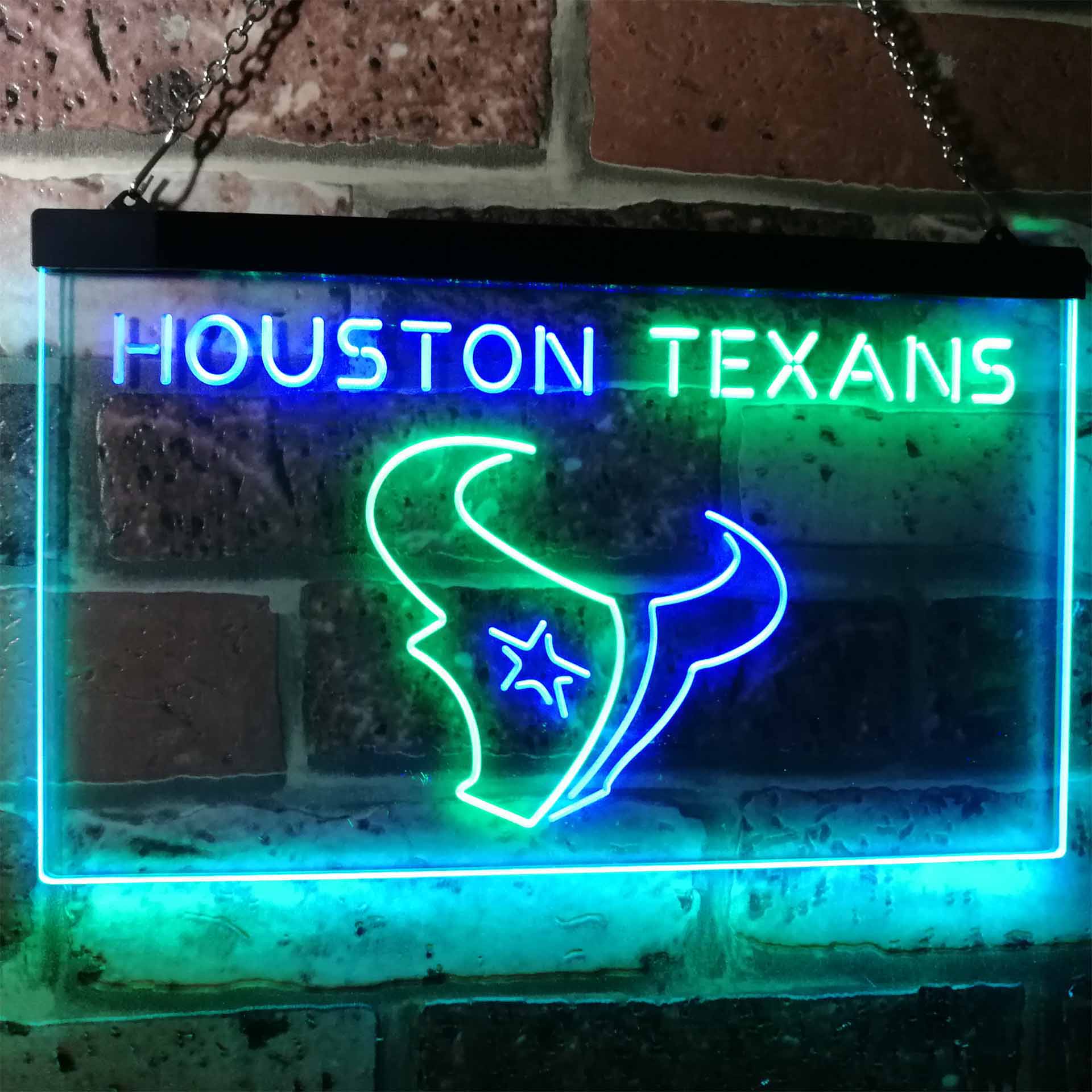 Houston Texans Man Cave Neon Sign