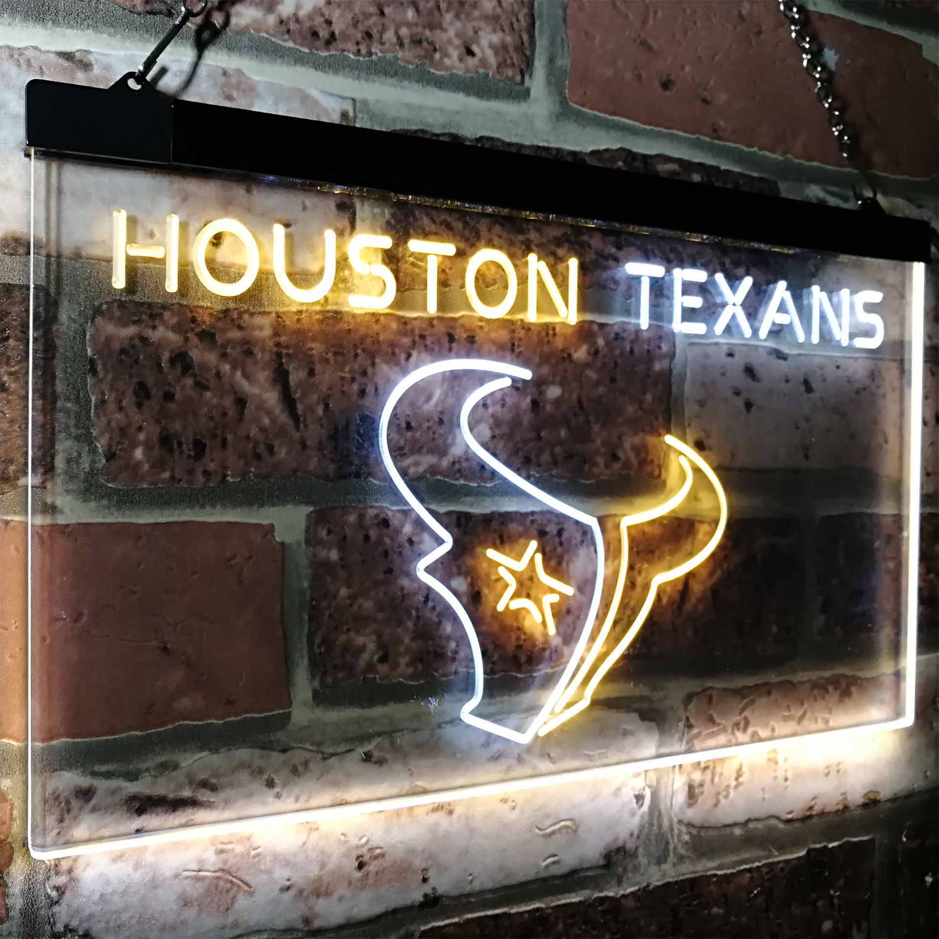 Houston Texans Man Cave Neon Sign