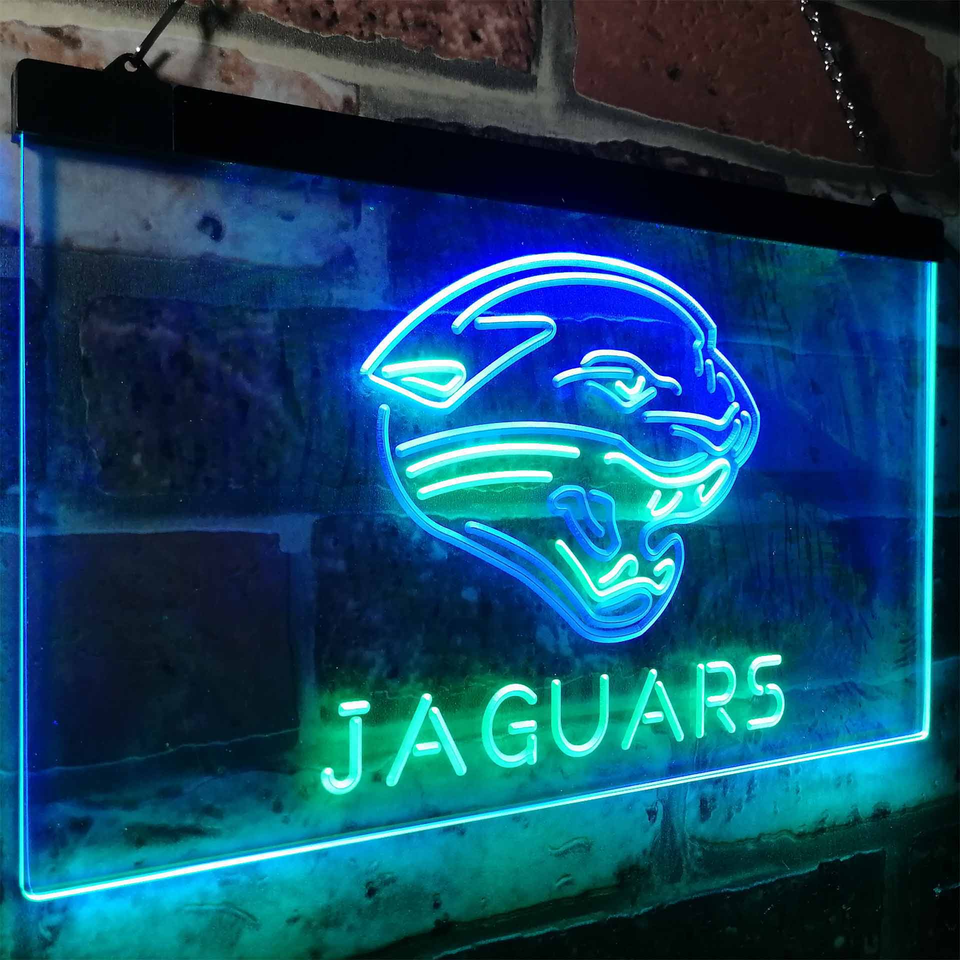 Jacksonville Jaguars Decor Neon Light Up Sign Wall Decor