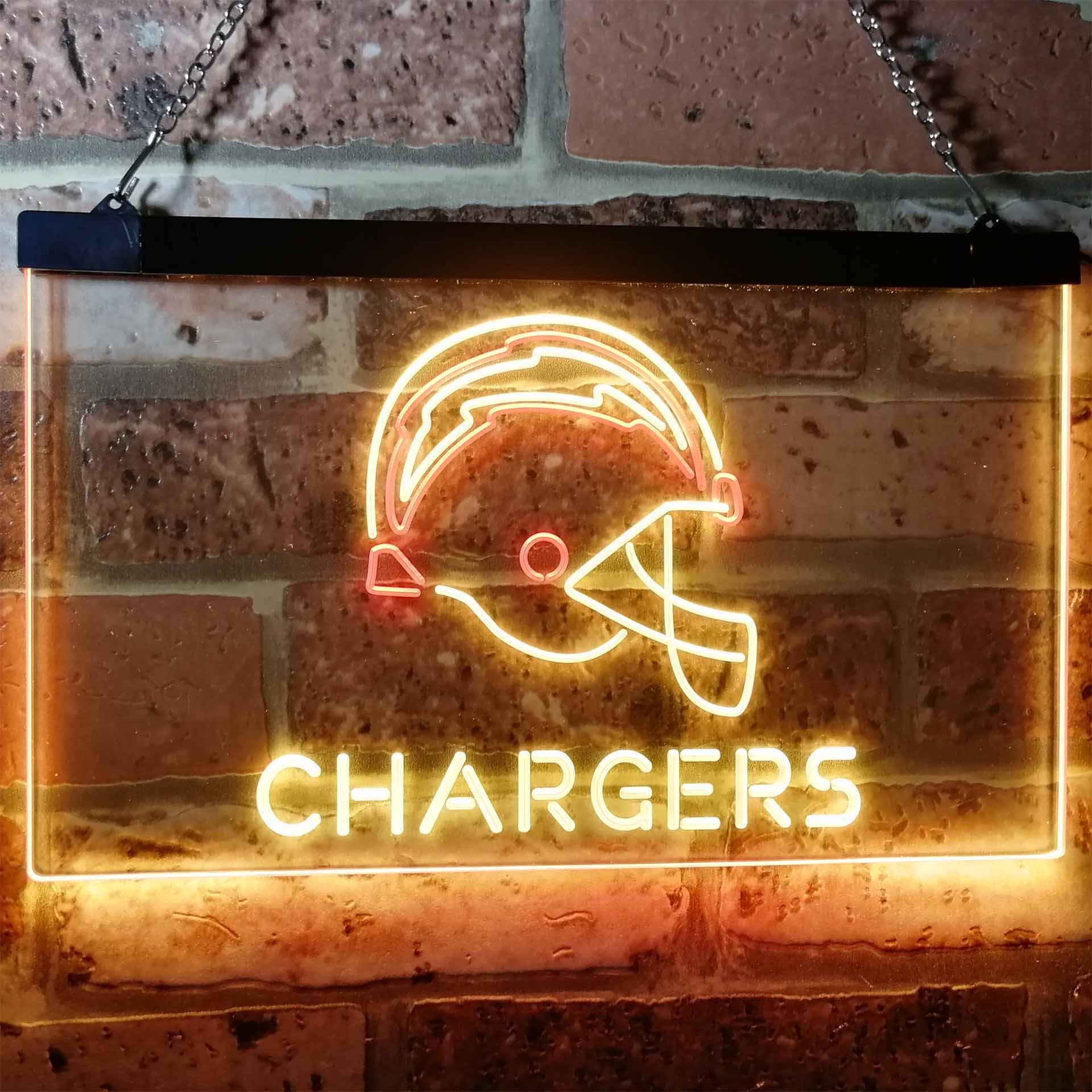 Los Angeles Chargers Decor Man Cave Neon Sign