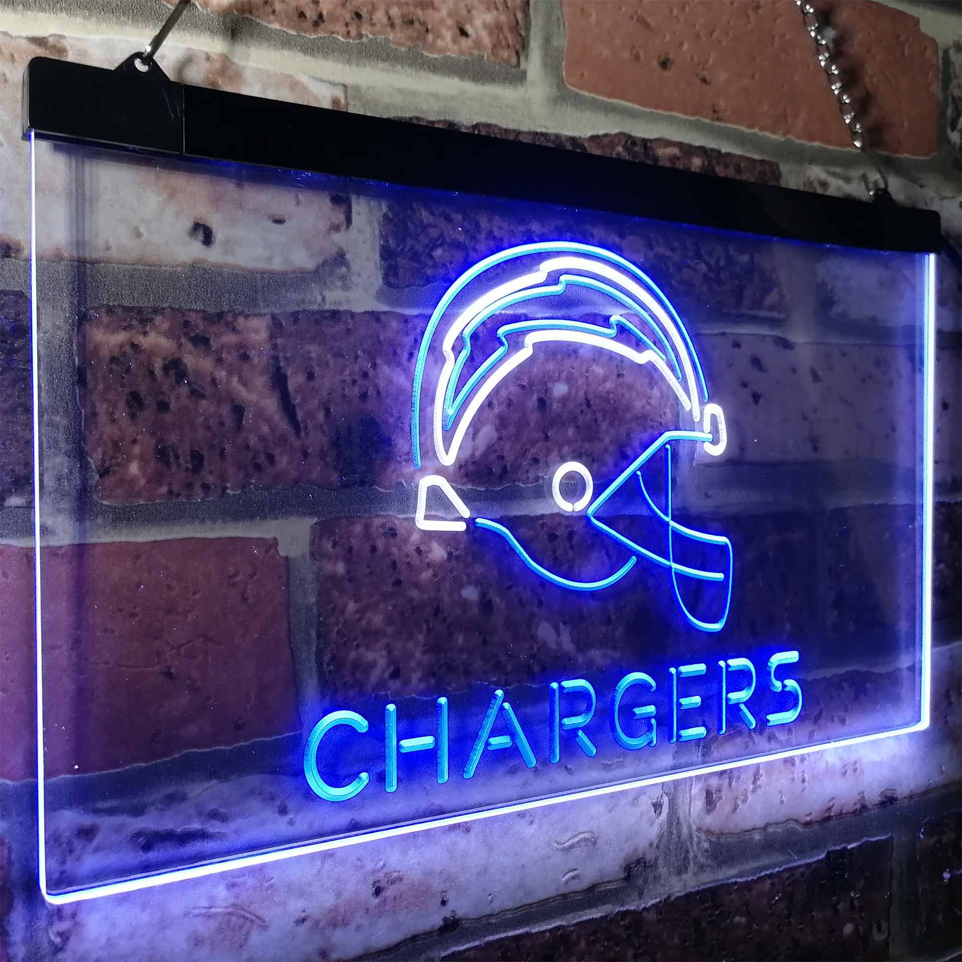 Los Angeles Chargers Decor Neon Light Up Sign Wall Decor