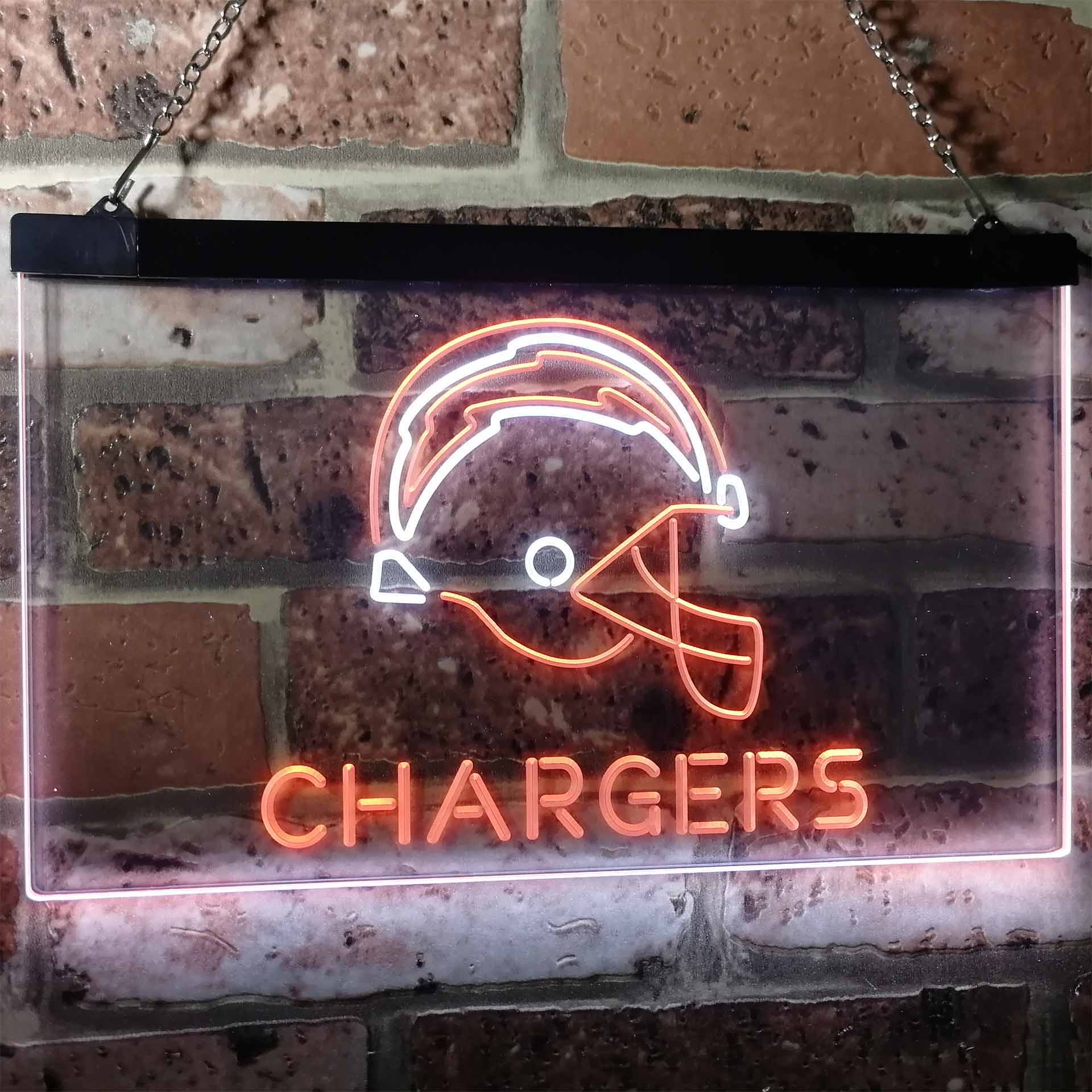 Los Angeles Chargers Football Bar Decor Neon LED Sign