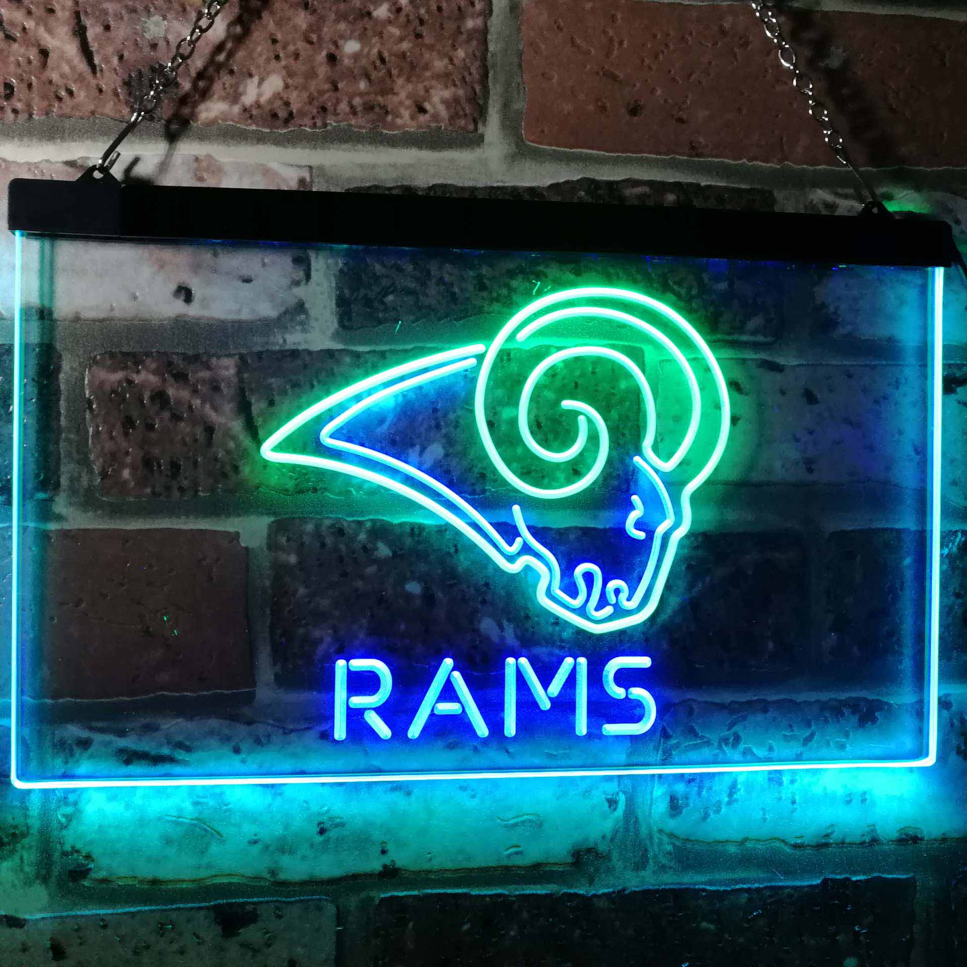 Los Angeles Ramsation Man Cave Neon Sign
