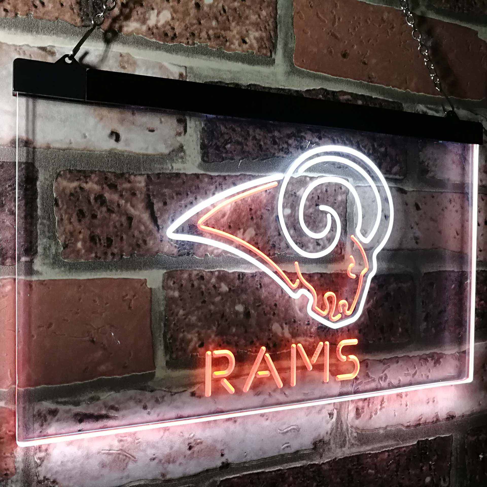 Los Angeles Ramsation Football Bar Neon LED Sign