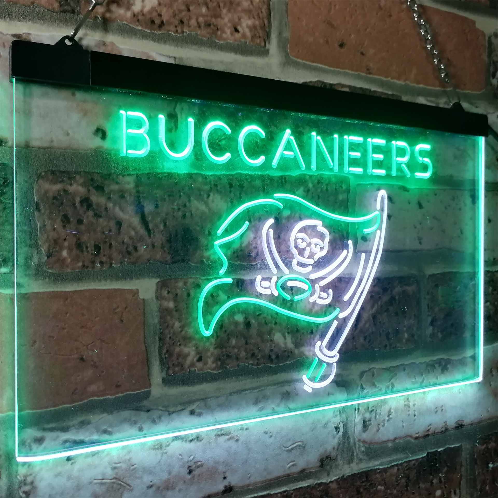 Tampa Bay Buccaneers Football Bar Decor Neon LED Sign