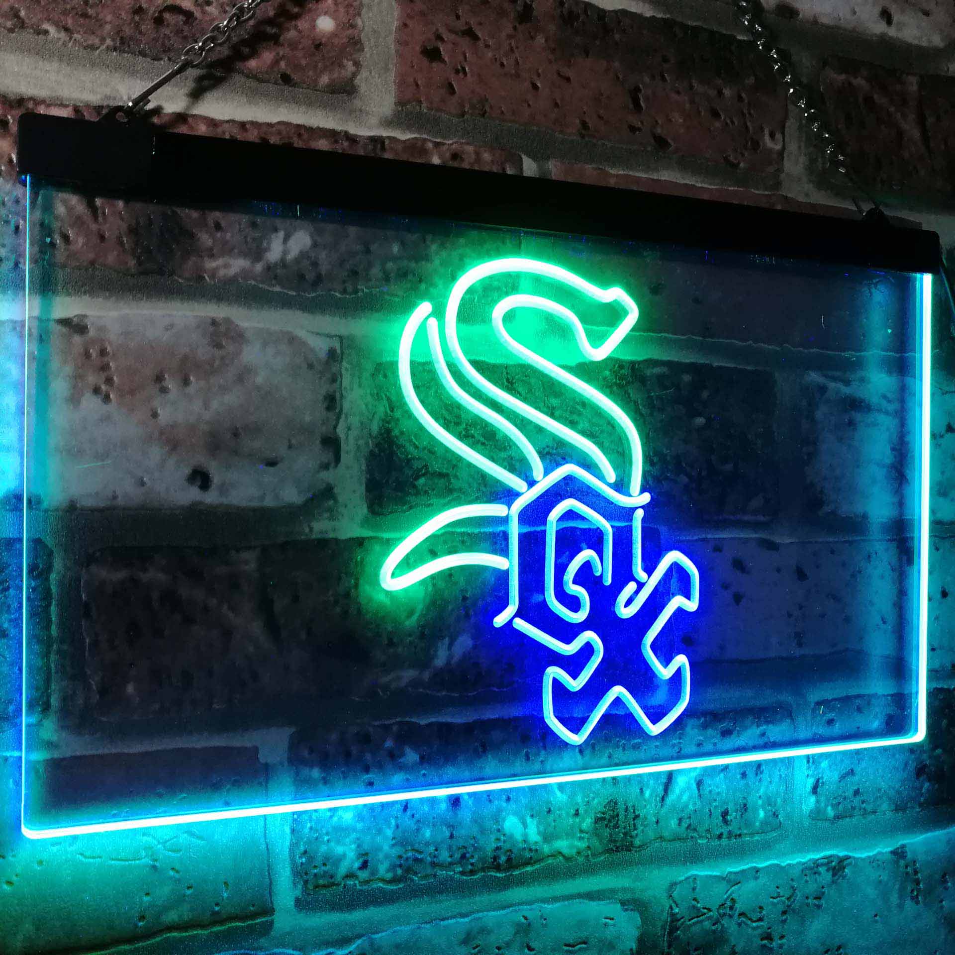 Chicago White Sox Neon Light Up Sign Wall Decor
