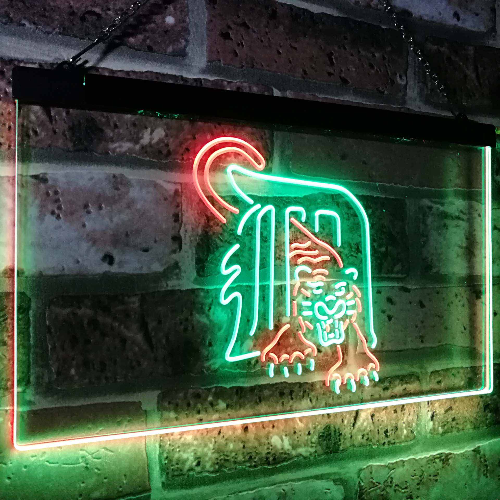 Detroit Tigers Neon LED Sign