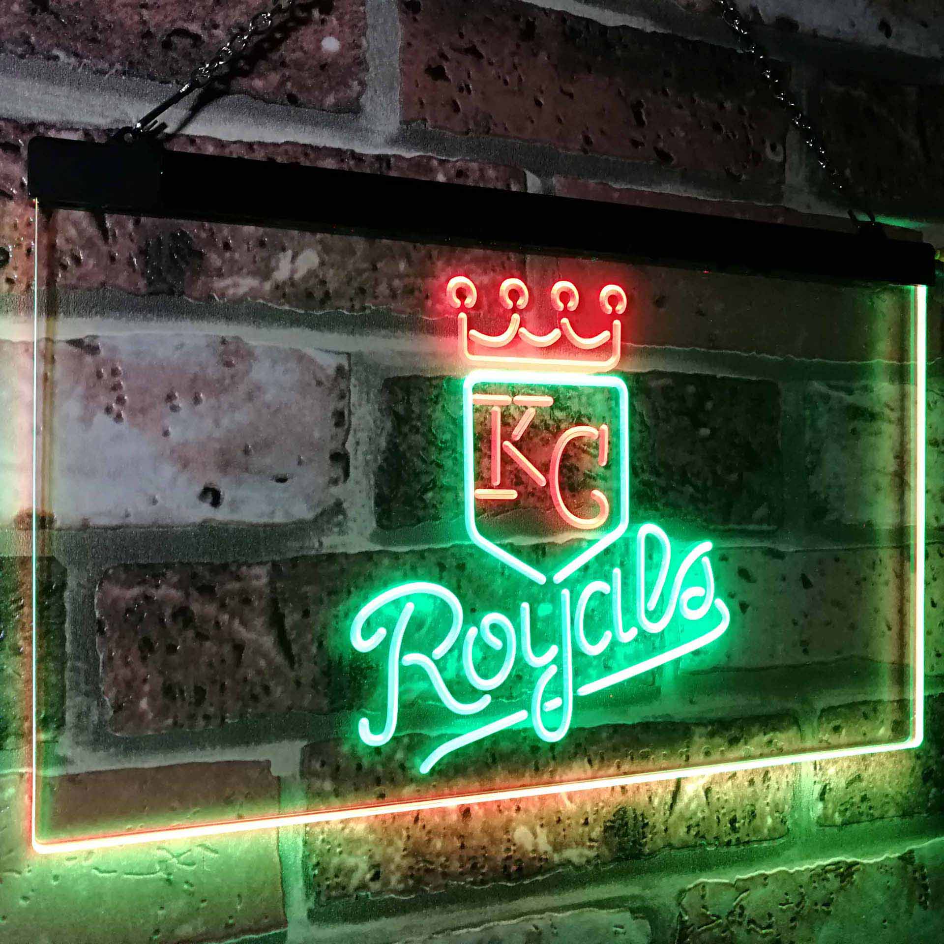 Kansas City Royals Neon Light Up Sign Wall Decor