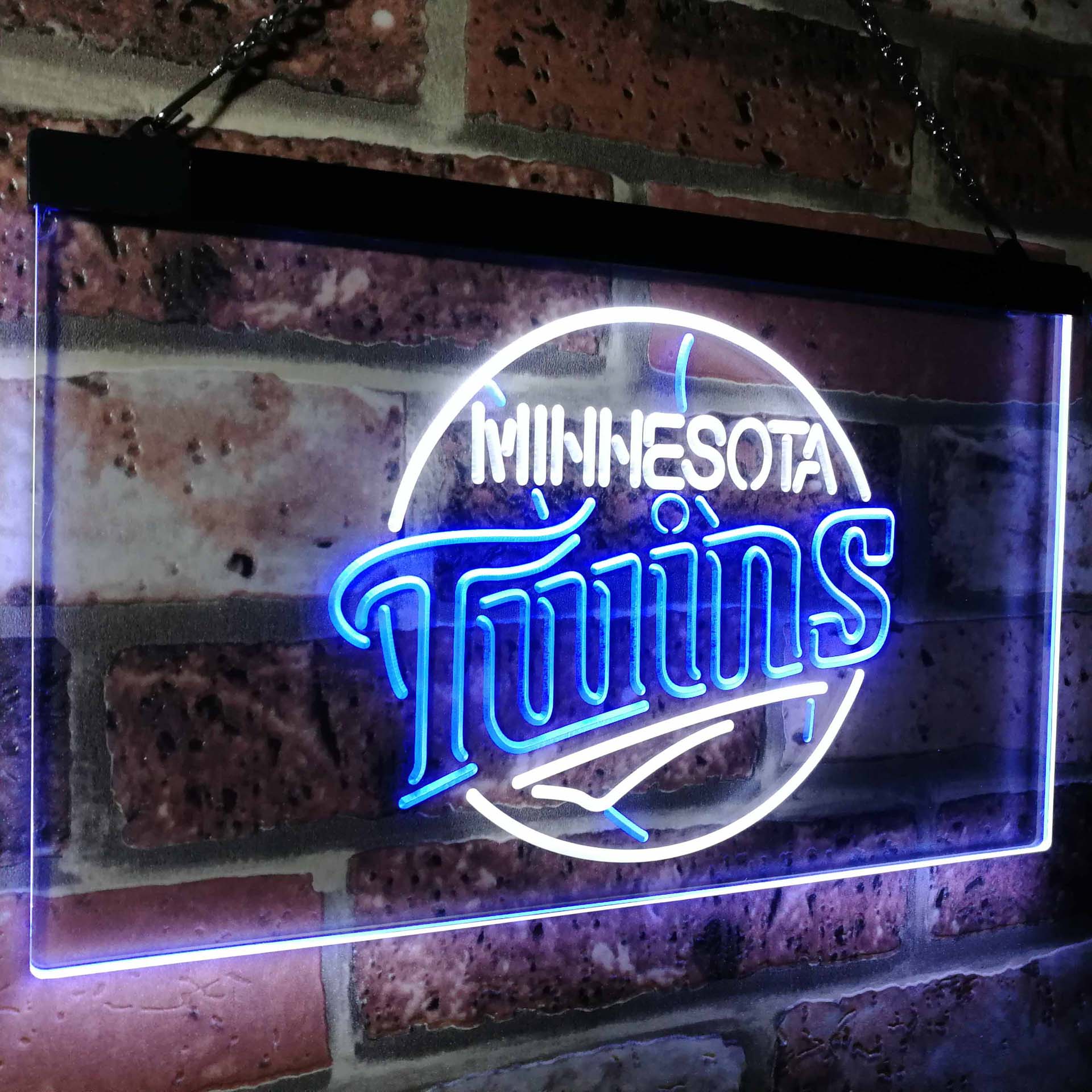 Minnesota Twins Neon Light Up Sign Wall Decor