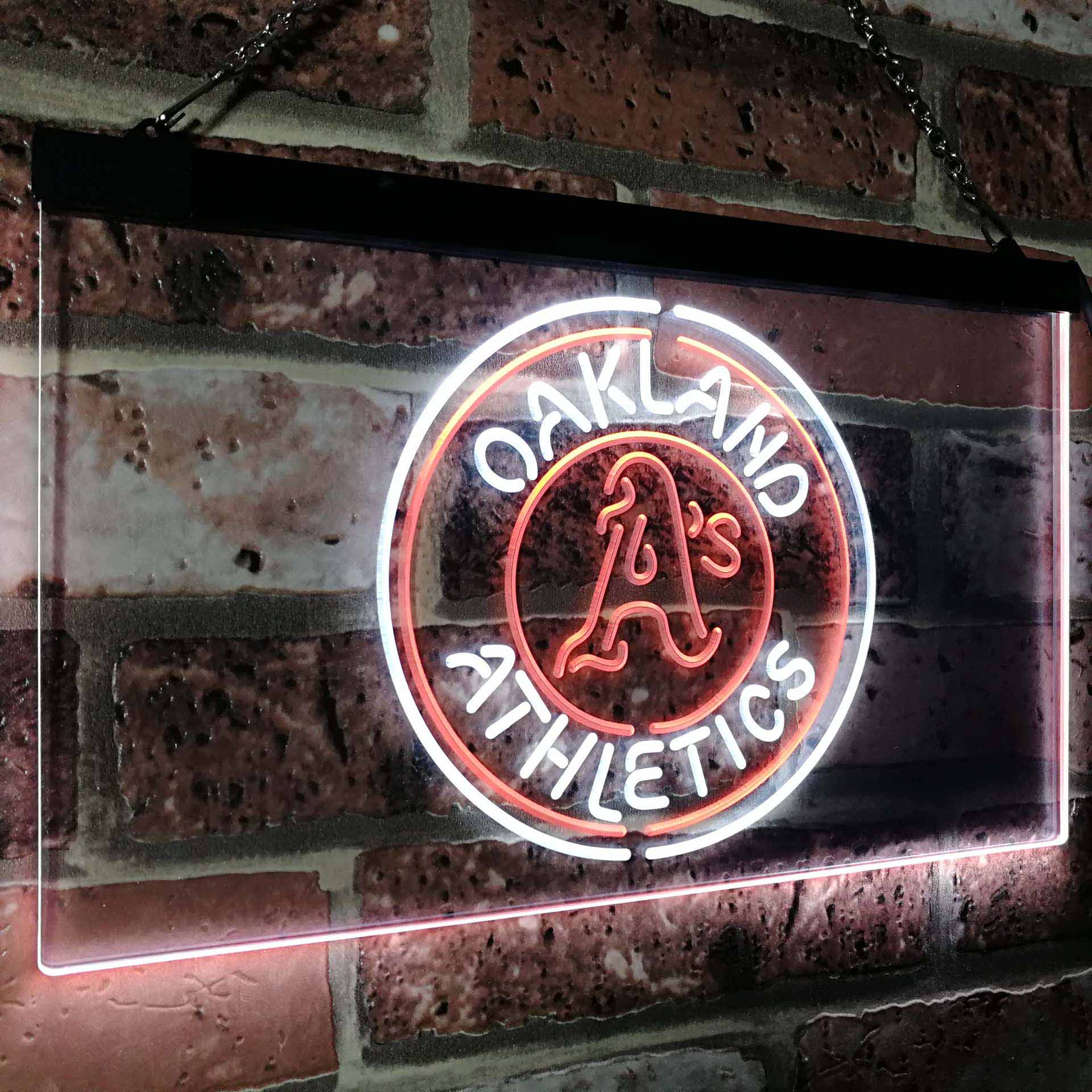Oakland Athletics Man Cave Neon Sign