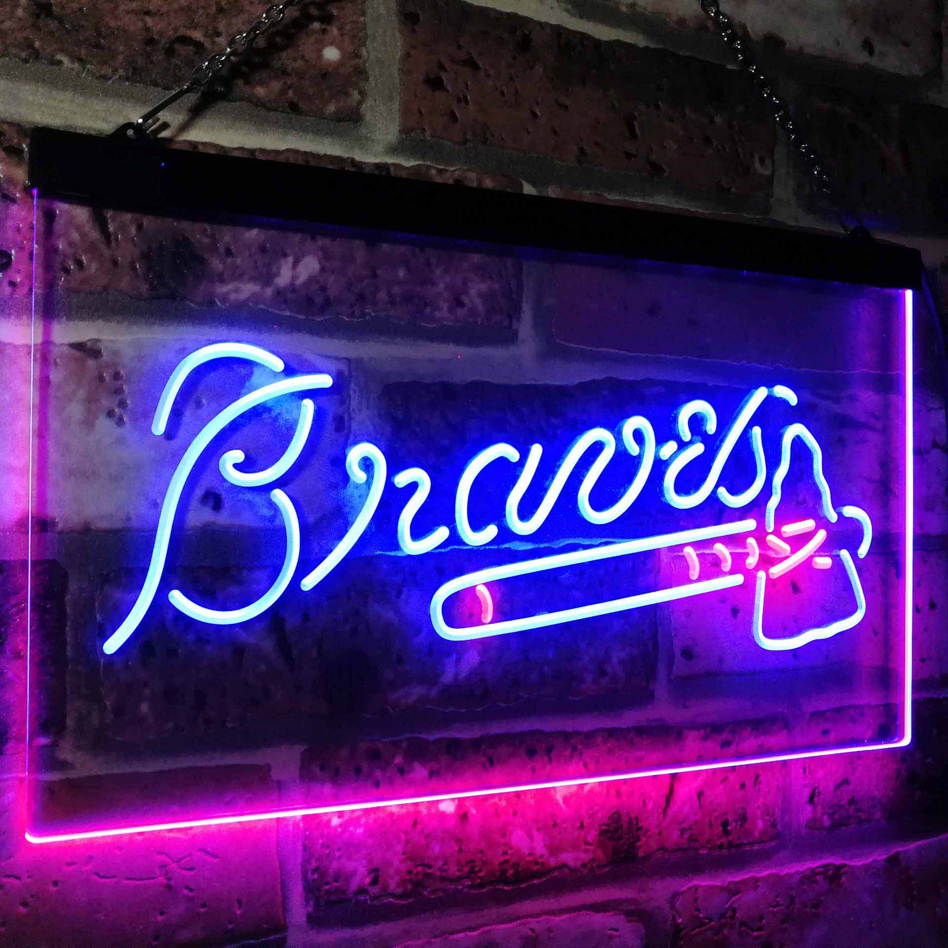 Atlanta Braves Neon Sign - LED LAB CAVE