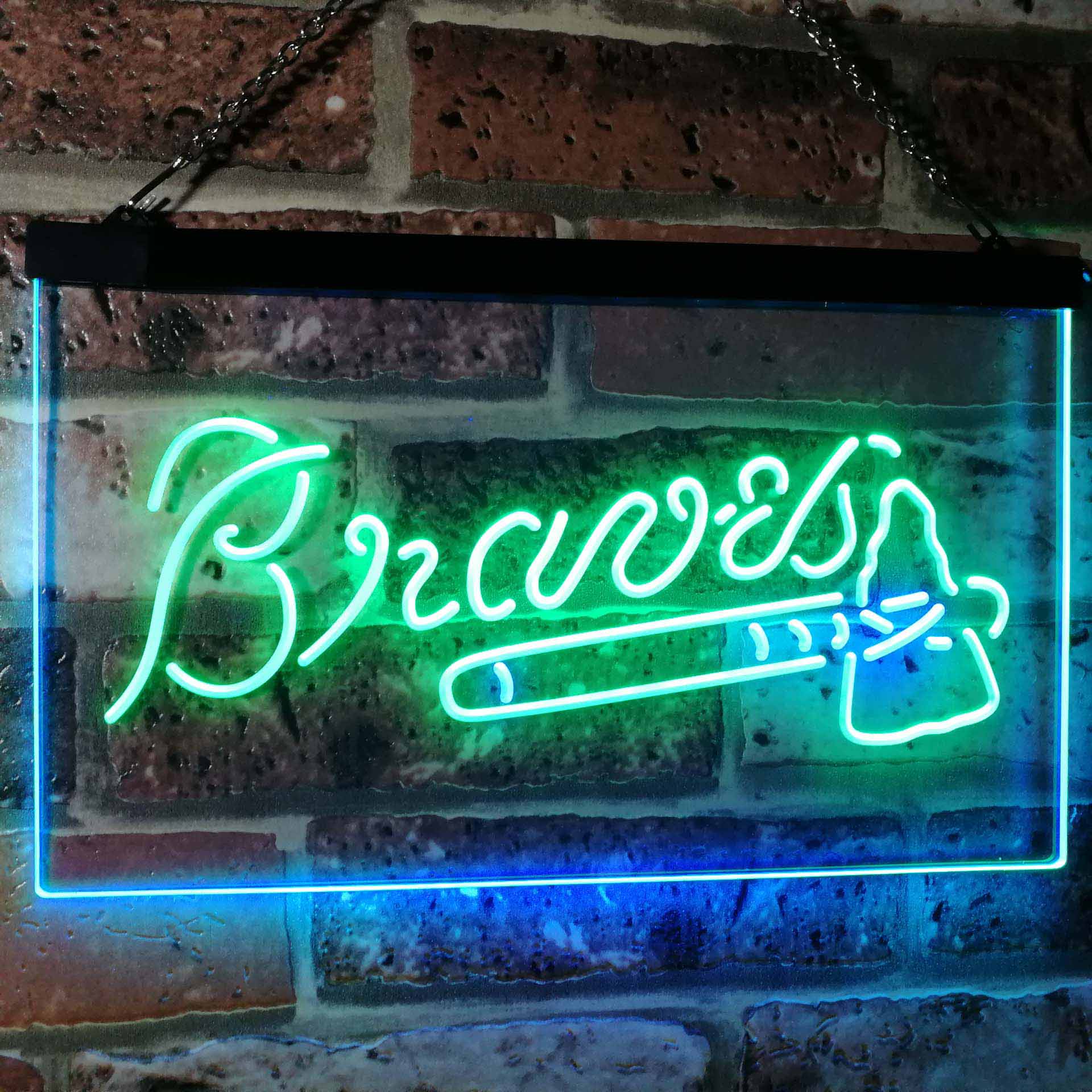 Atlanta Braves Man Cave Neon Sign