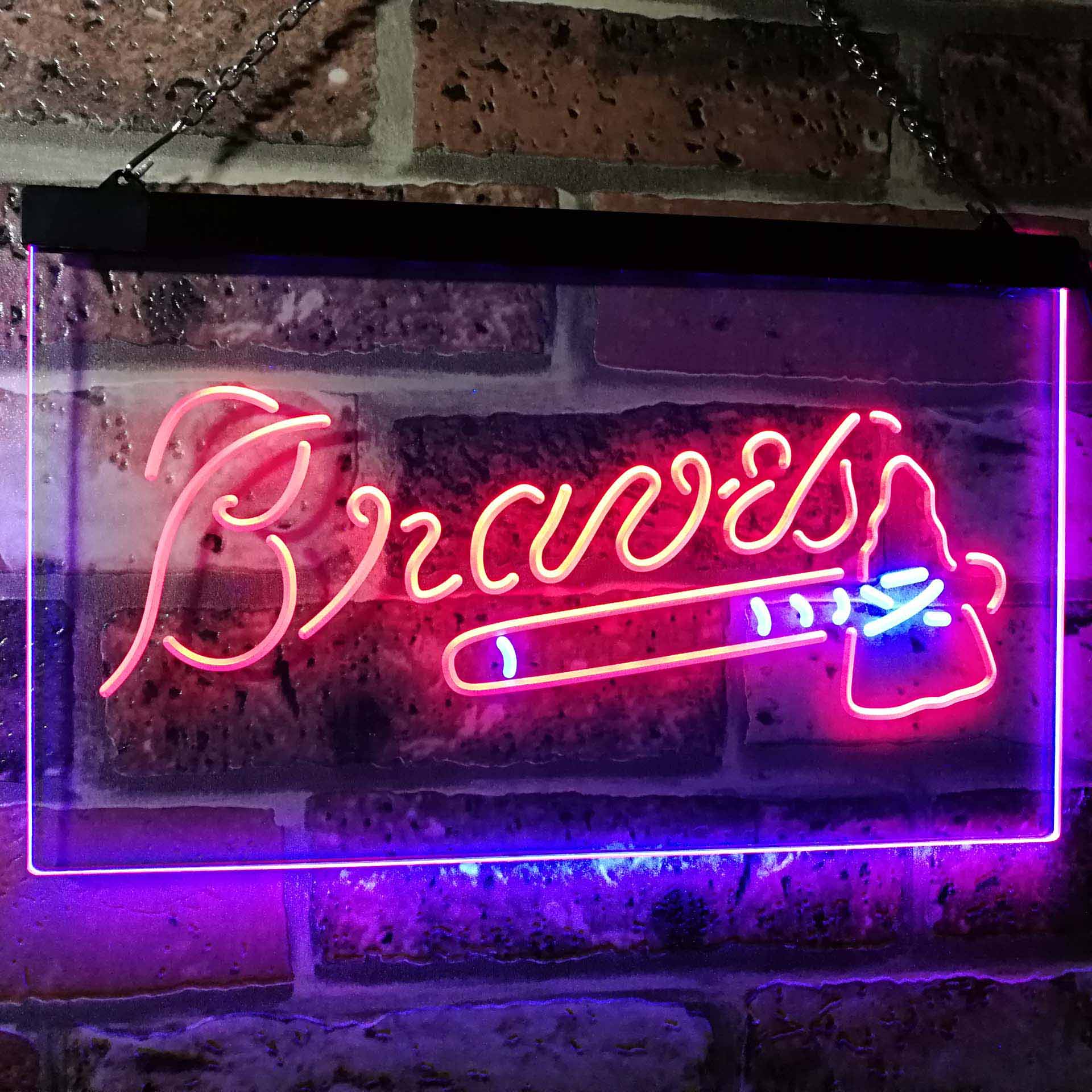 Atlanta Braves Neon Sign - LED LAB CAVE