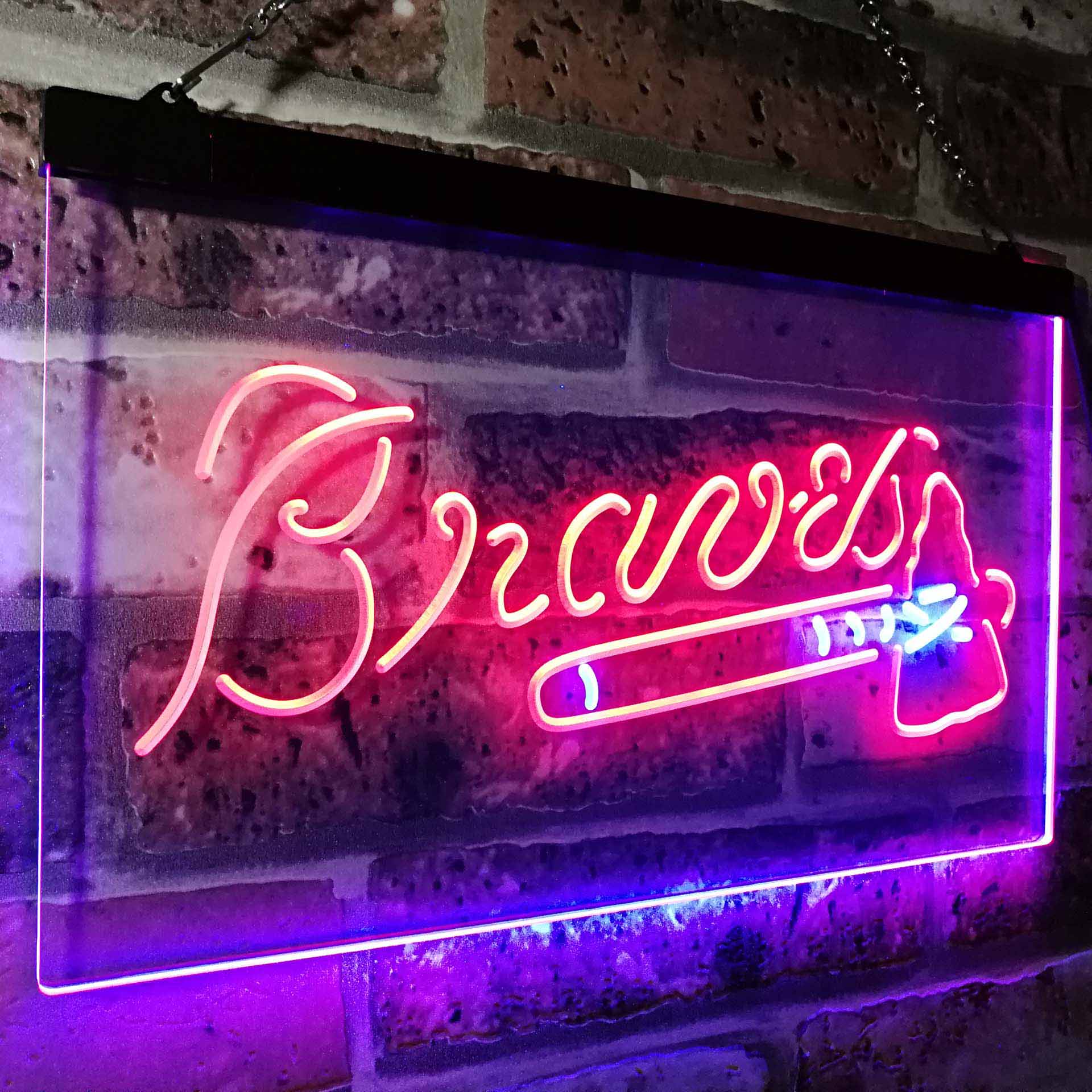 Atlanta Braves Neon Sign - LED LAB CAVE