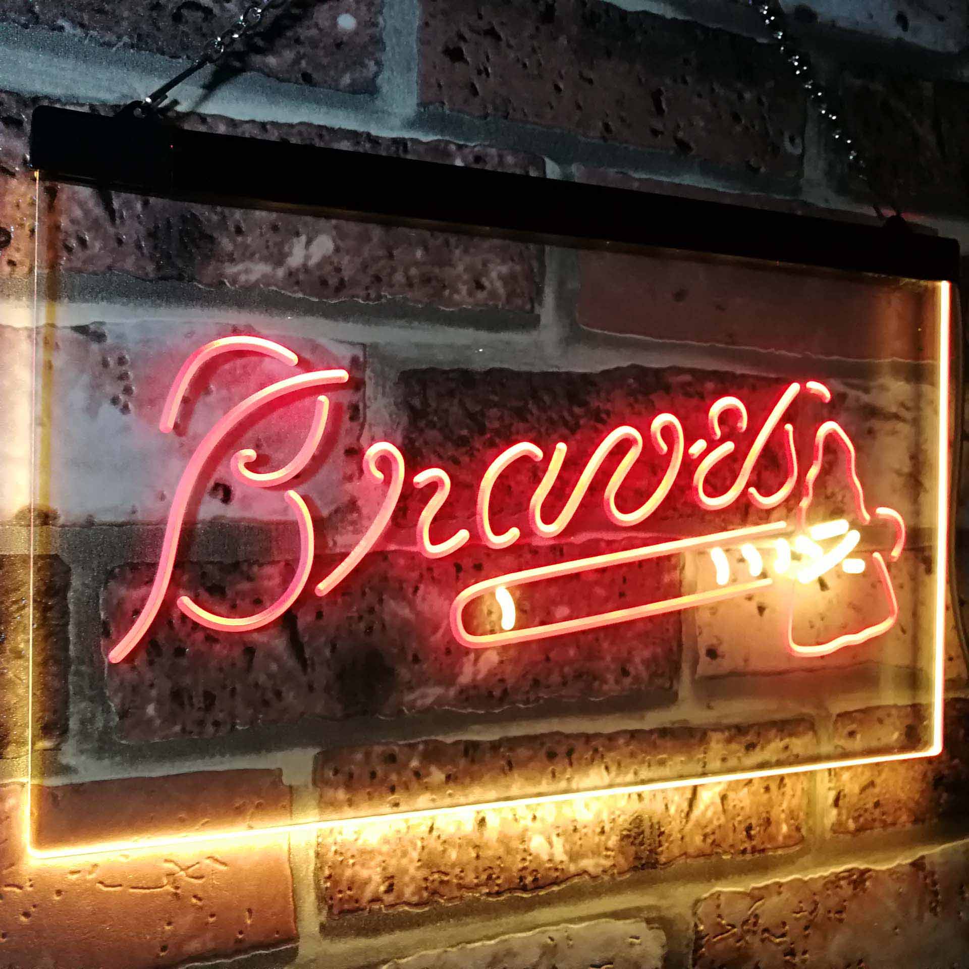 Atlanta Braves Neon Sign - LED LAB CAVE