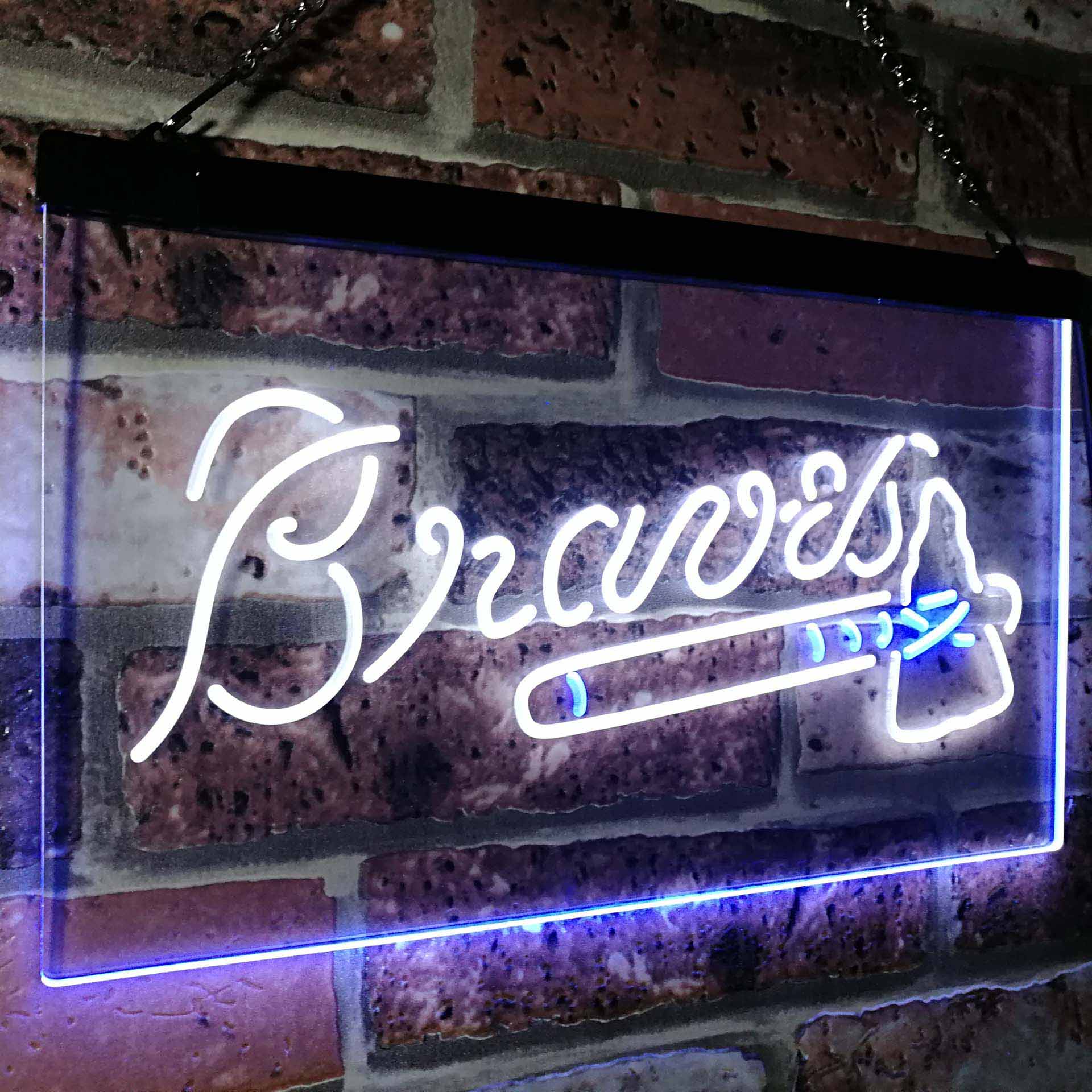 Atlanta Braves Neon Sign - LED LAB CAVE