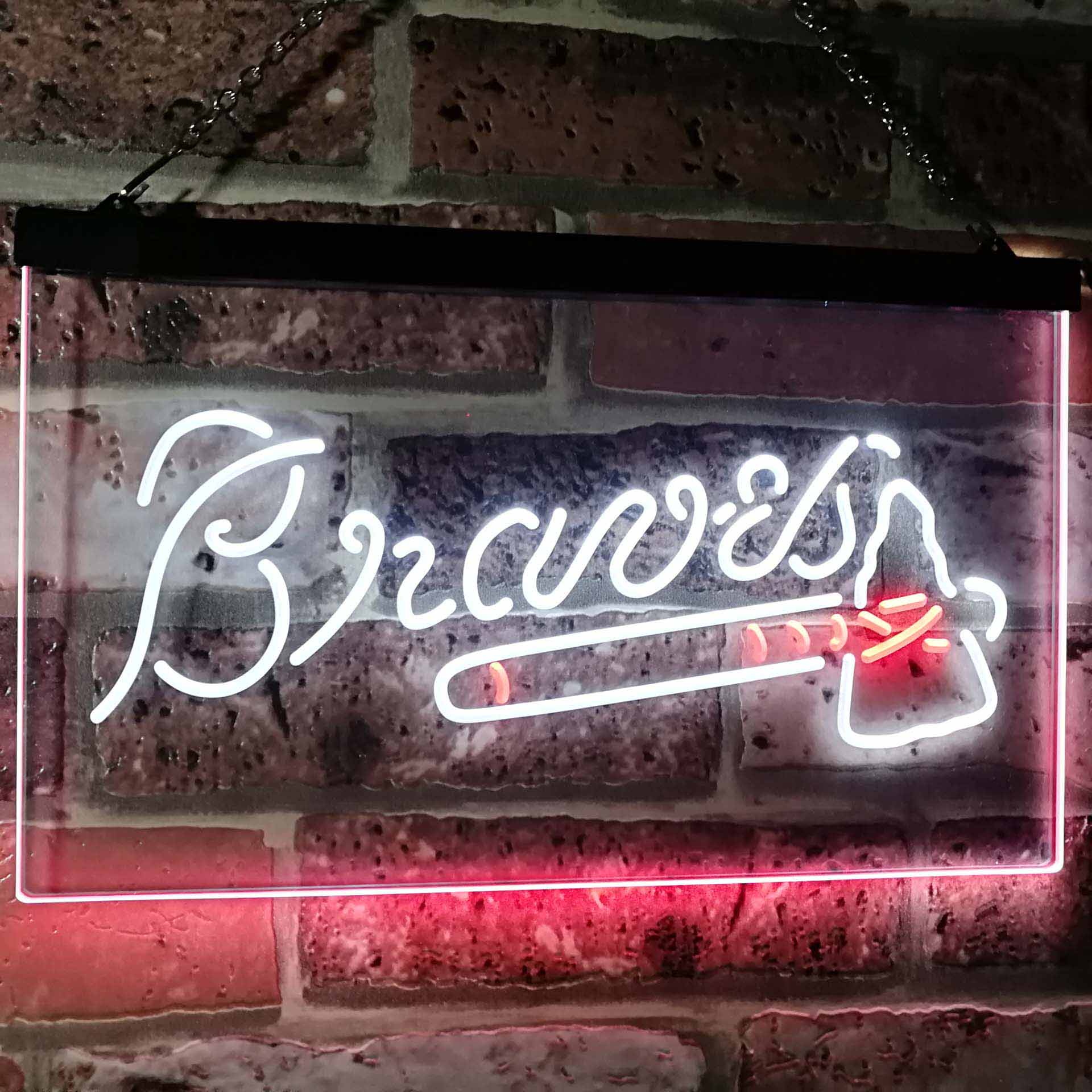 Atlanta Braves Man Cave Neon Sign