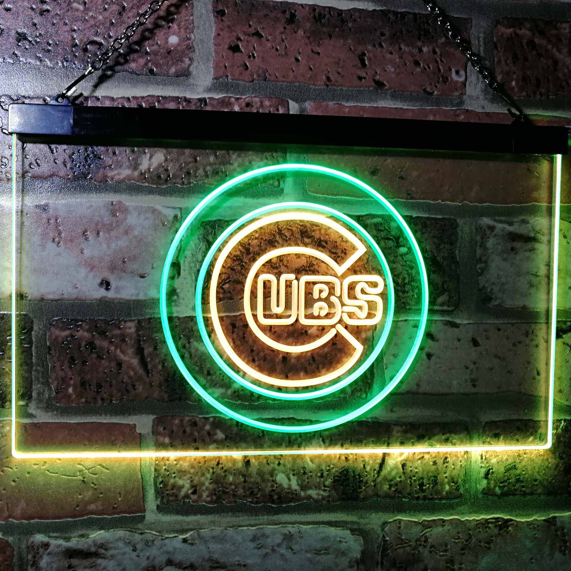 Chicago Cubs Man Cave Neon Sign