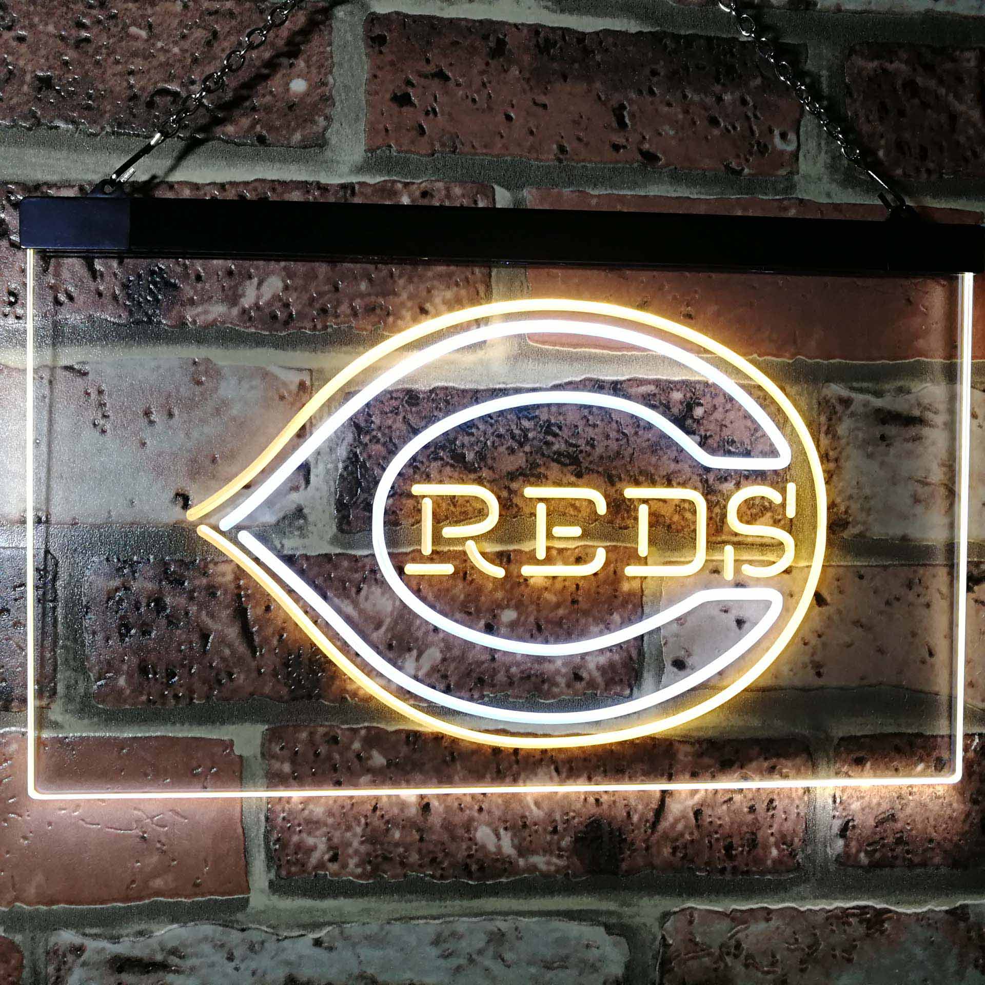 Cincinnati Reds Man Cave Neon Sign