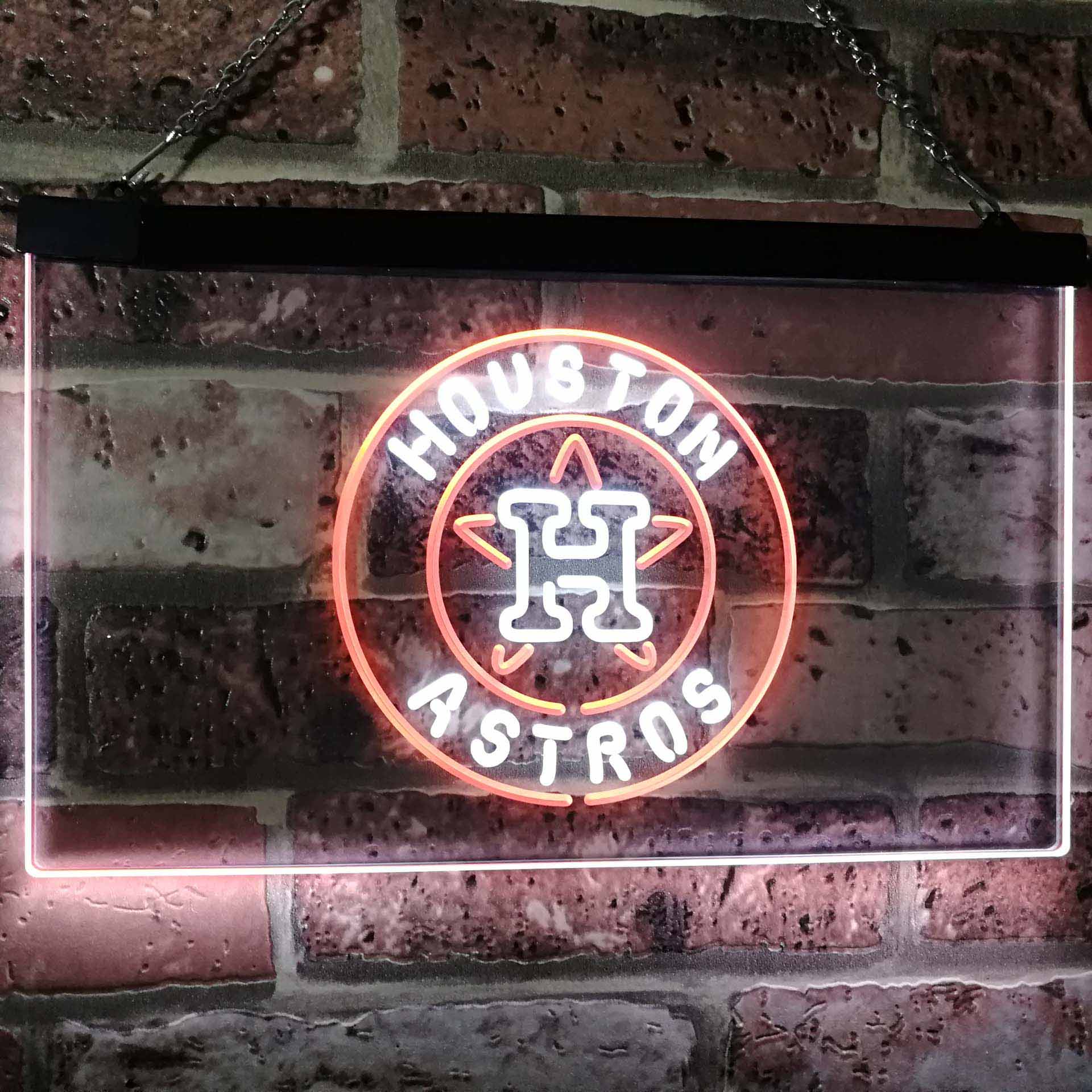 Houston Astros Man Cave Neon Sign