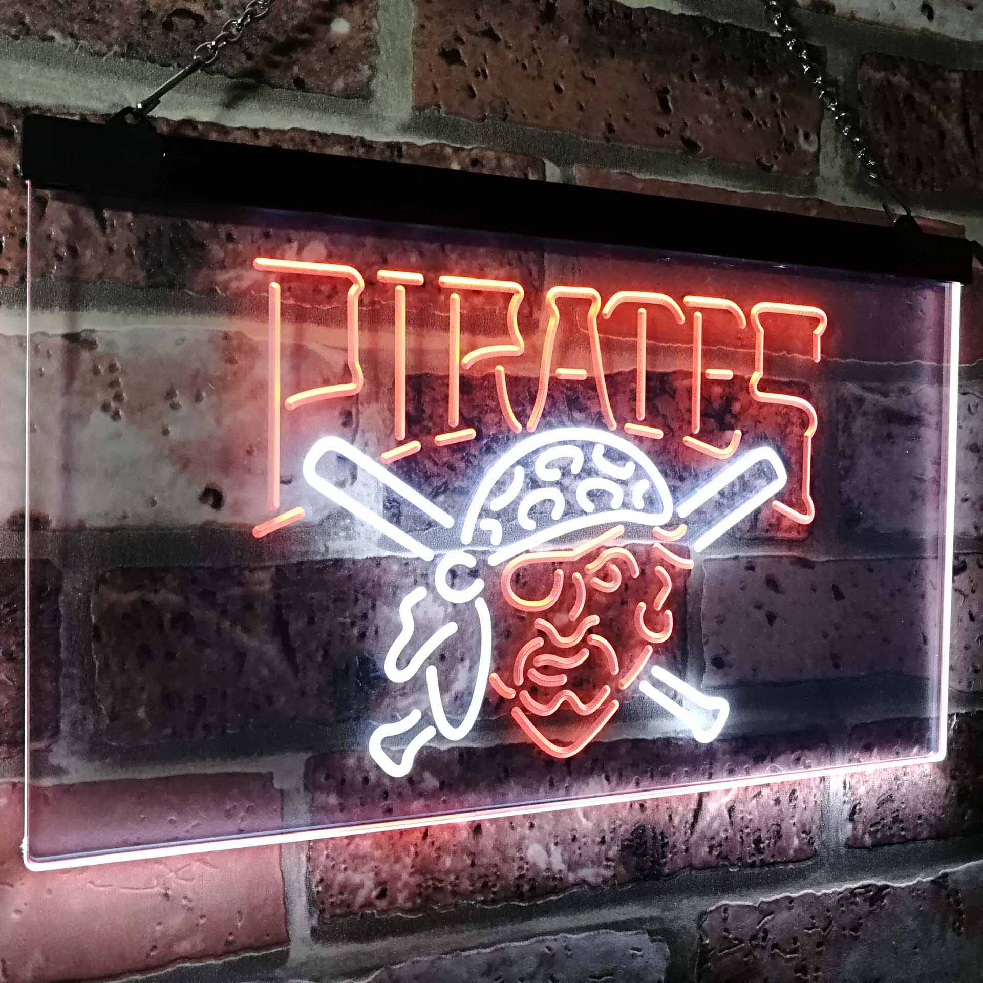 Pittsburgh Pirates Man Cave Neon Sign