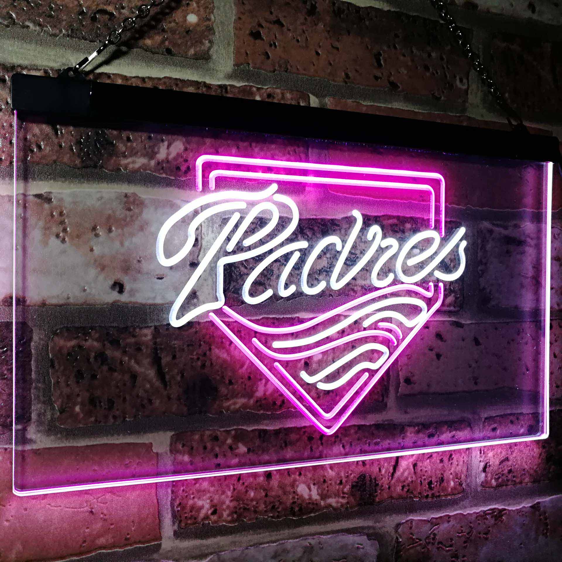 San Diego Padres Neon Light Up Sign Wall Decor