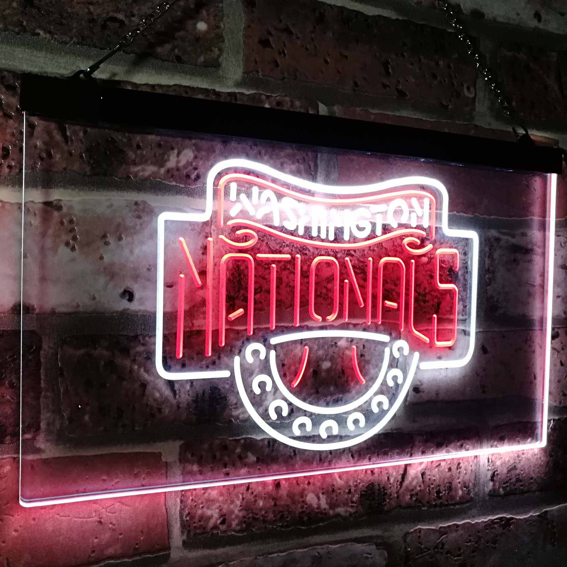Washington Nationals Neon LED Sign