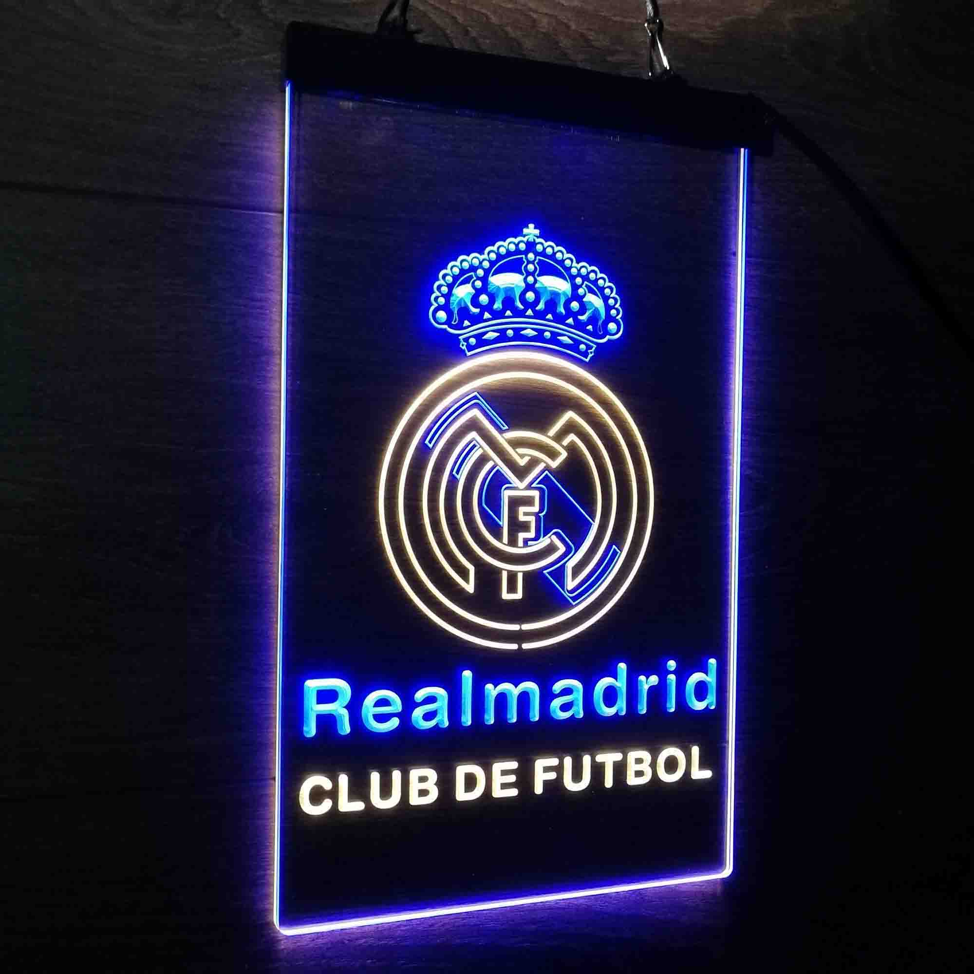 Real Madrid FC Man Cave Neon Sign
