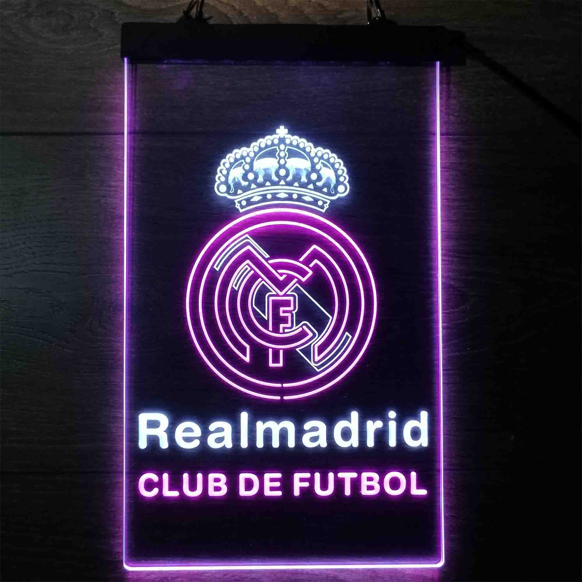 Real Madrid FC Man Cave Neon Sign