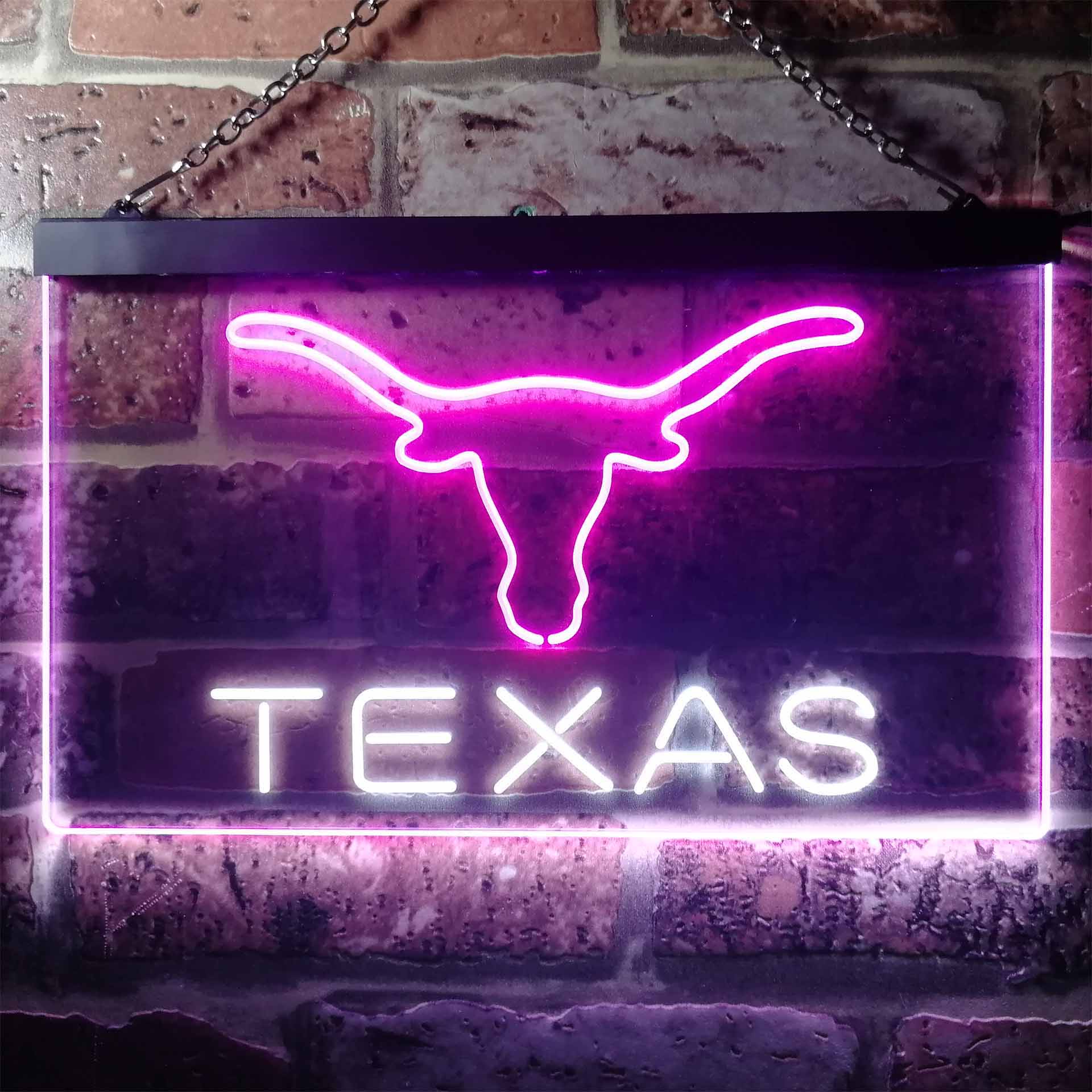 Texas Longhorns Neon LED Sign