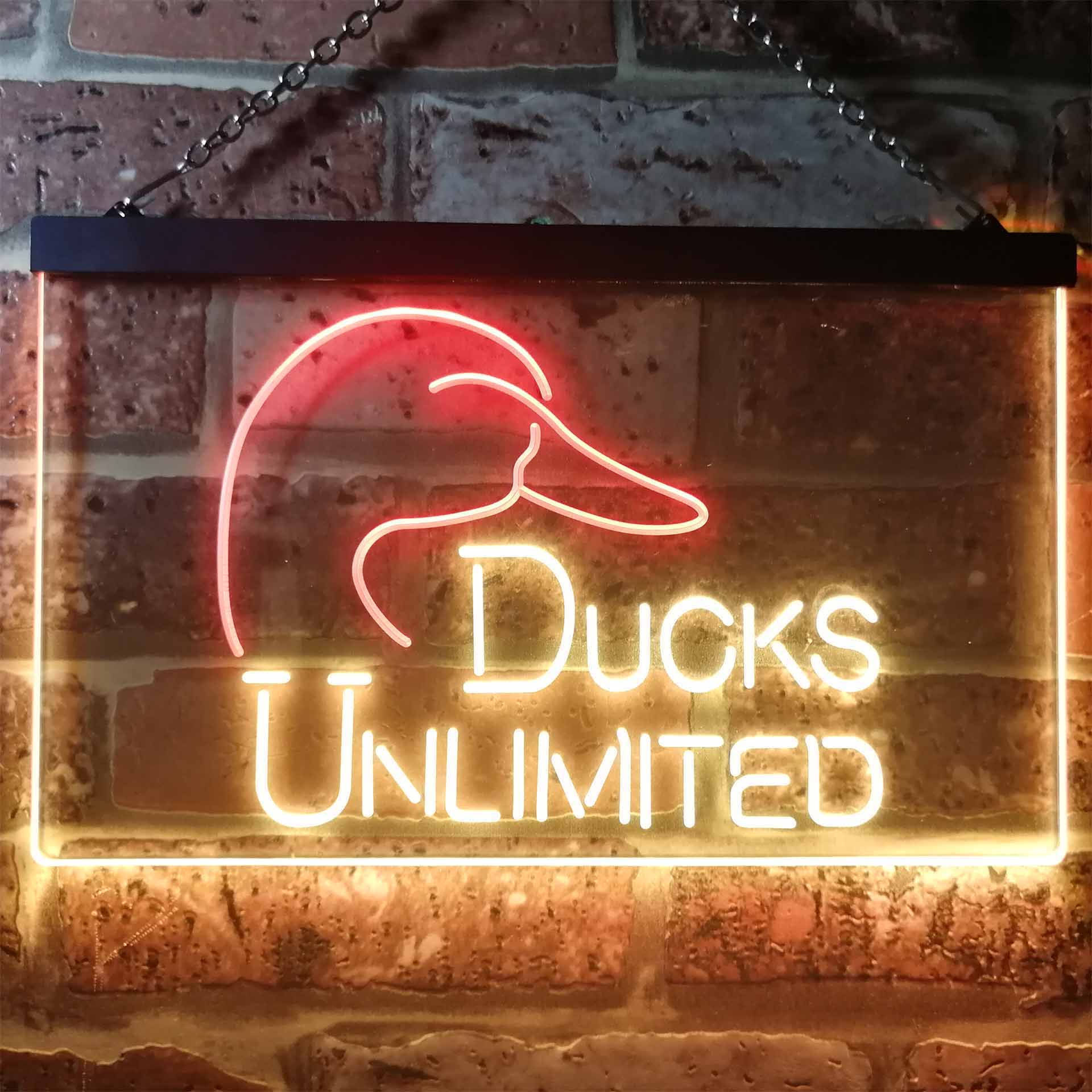 Ducks Unlimited Neon LED Sign
