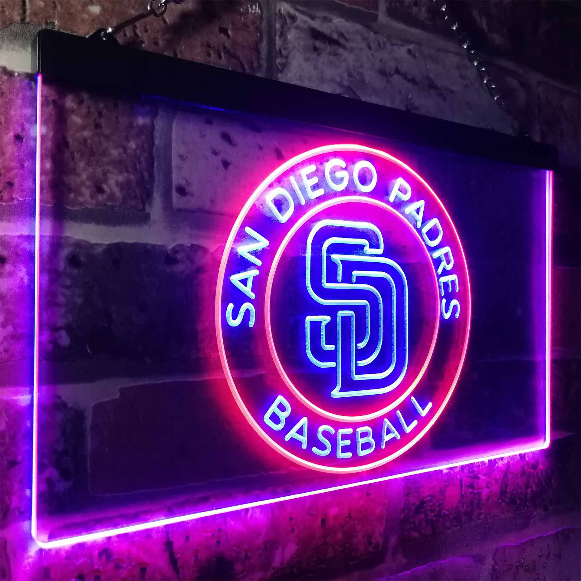 San Diego Padres Baseball Neon LED Sign