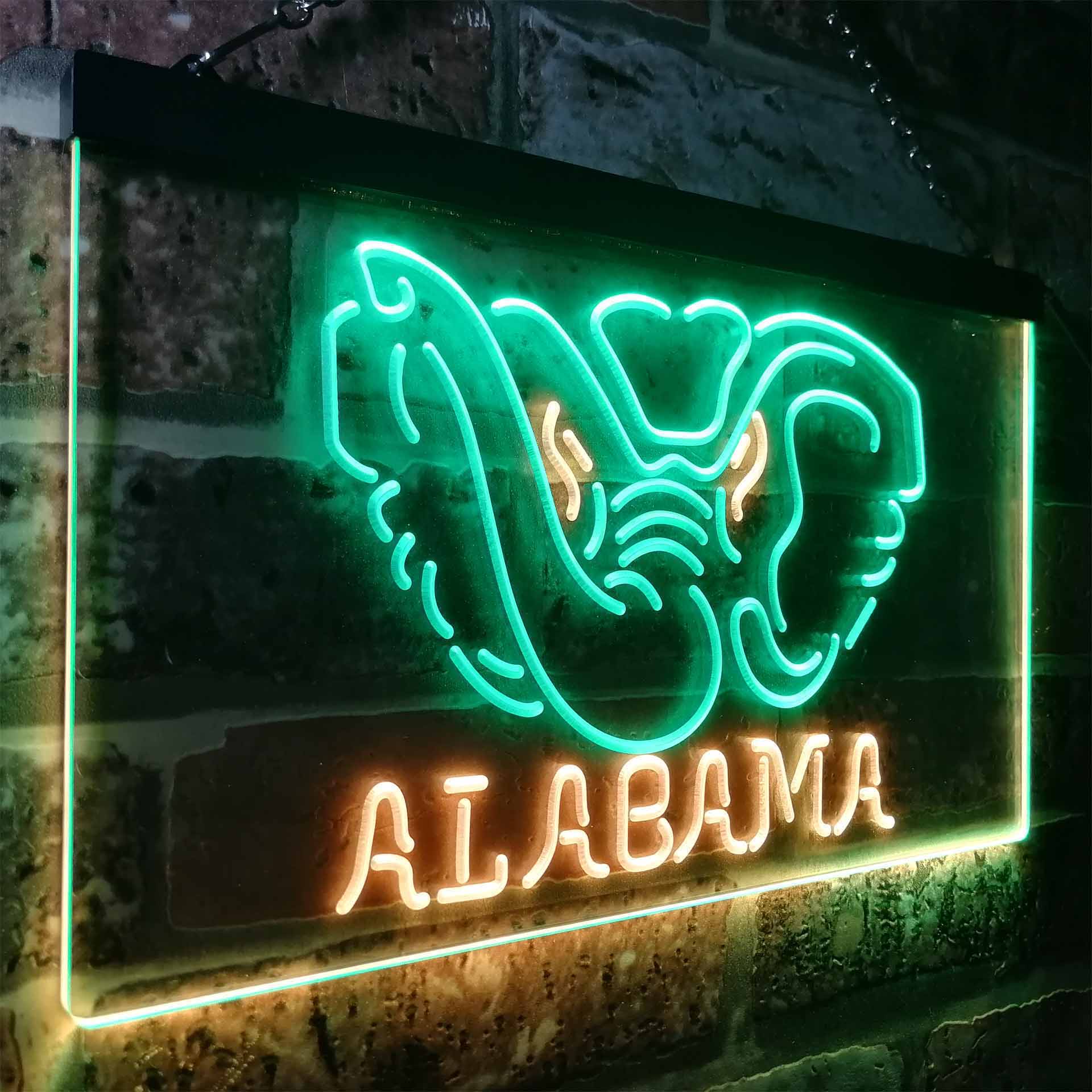 Alabama Crimson Tide Neon LED Sign
