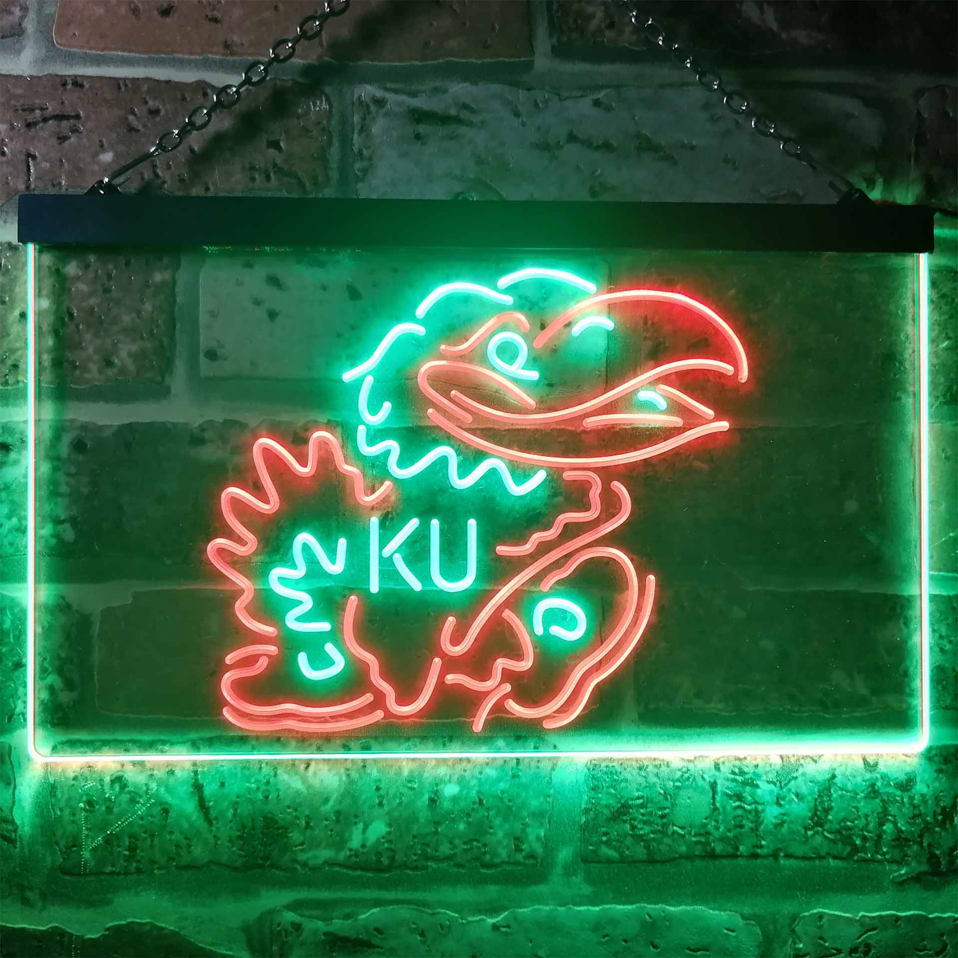 Ku Sign Kansas Jayhawks KU Club Neon Sign - LED LAB CAVE
