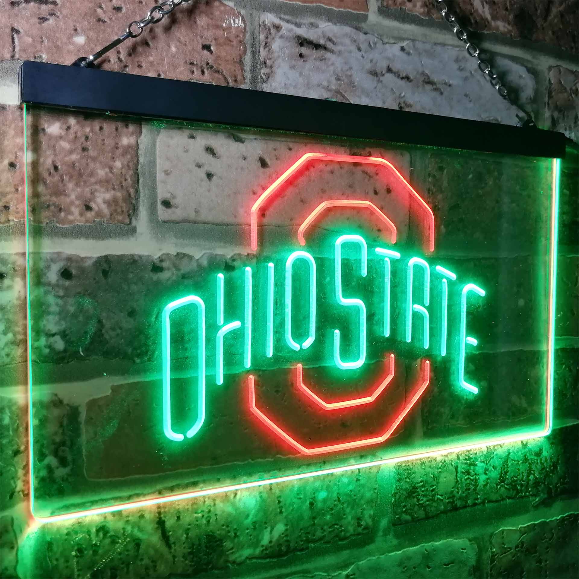 Ohios States Buckeyes Club Man Cave Neon Sign