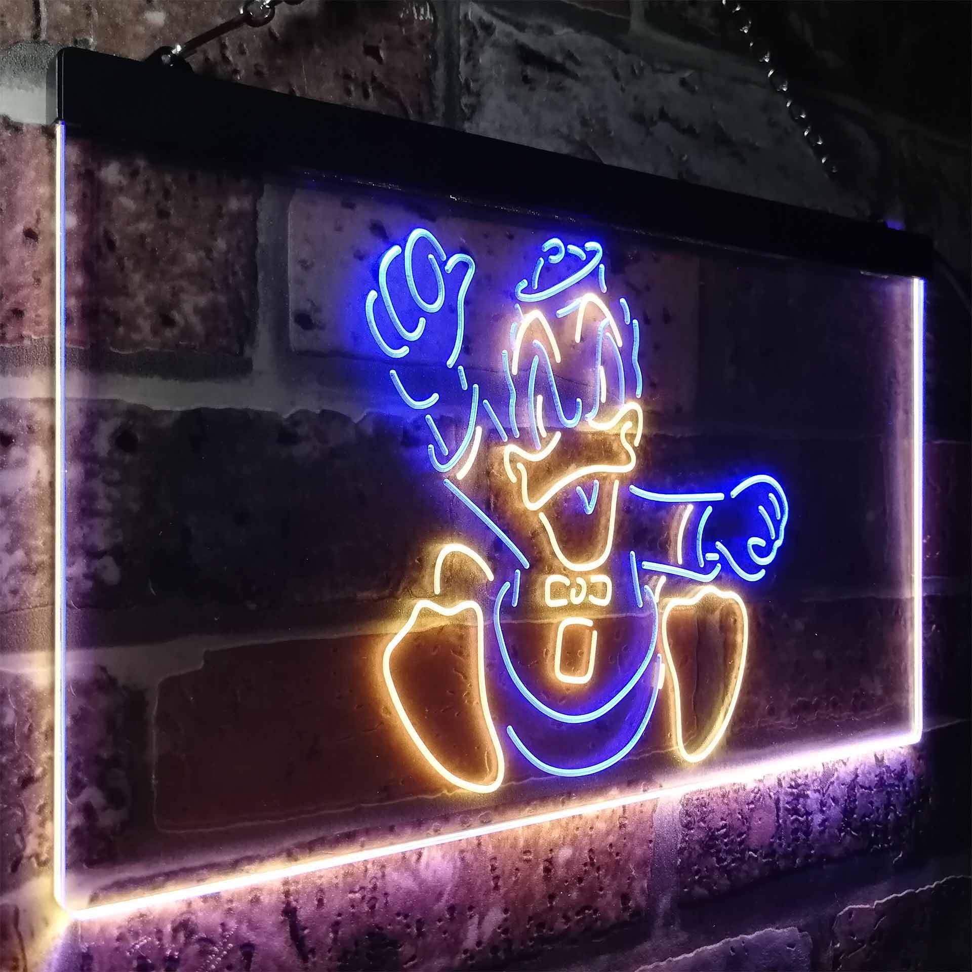 Oregon Ducks Alternate Club Neon Light Up Sign Wall Decor