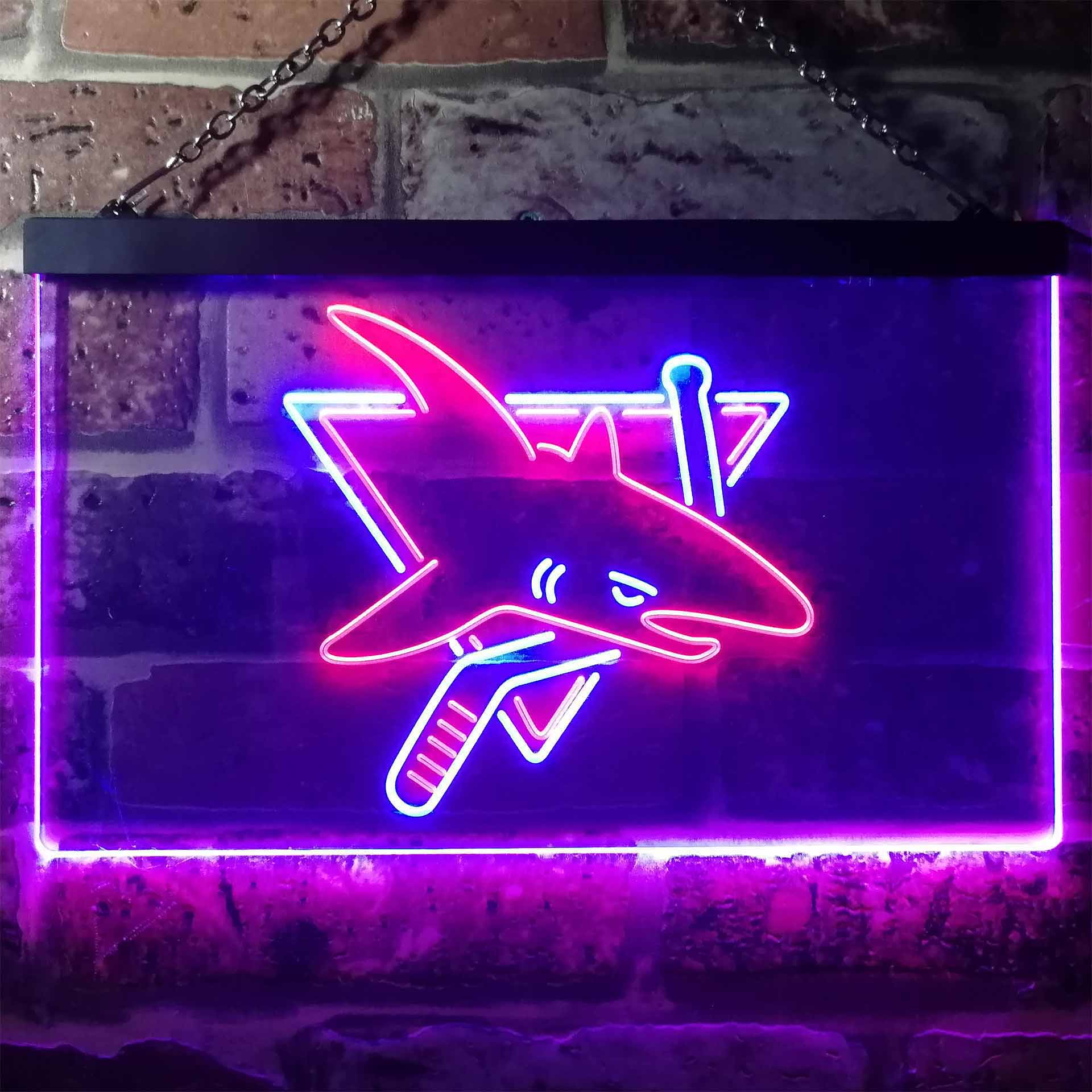 San Jose Sharks Hockey Neon LED Sign