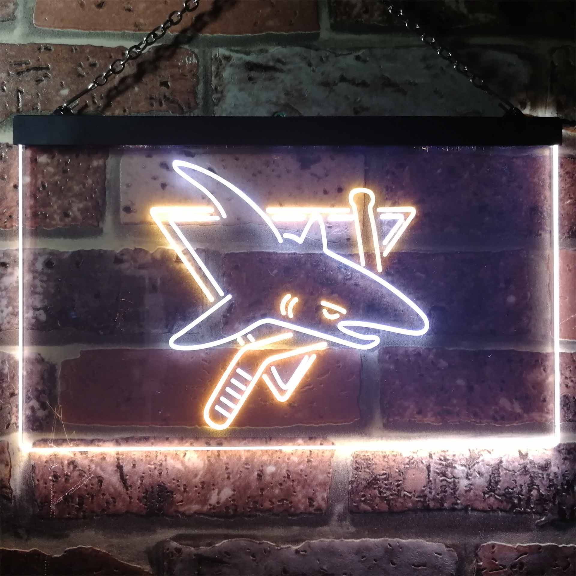San Jose Sharks Hockey Neon LED Sign