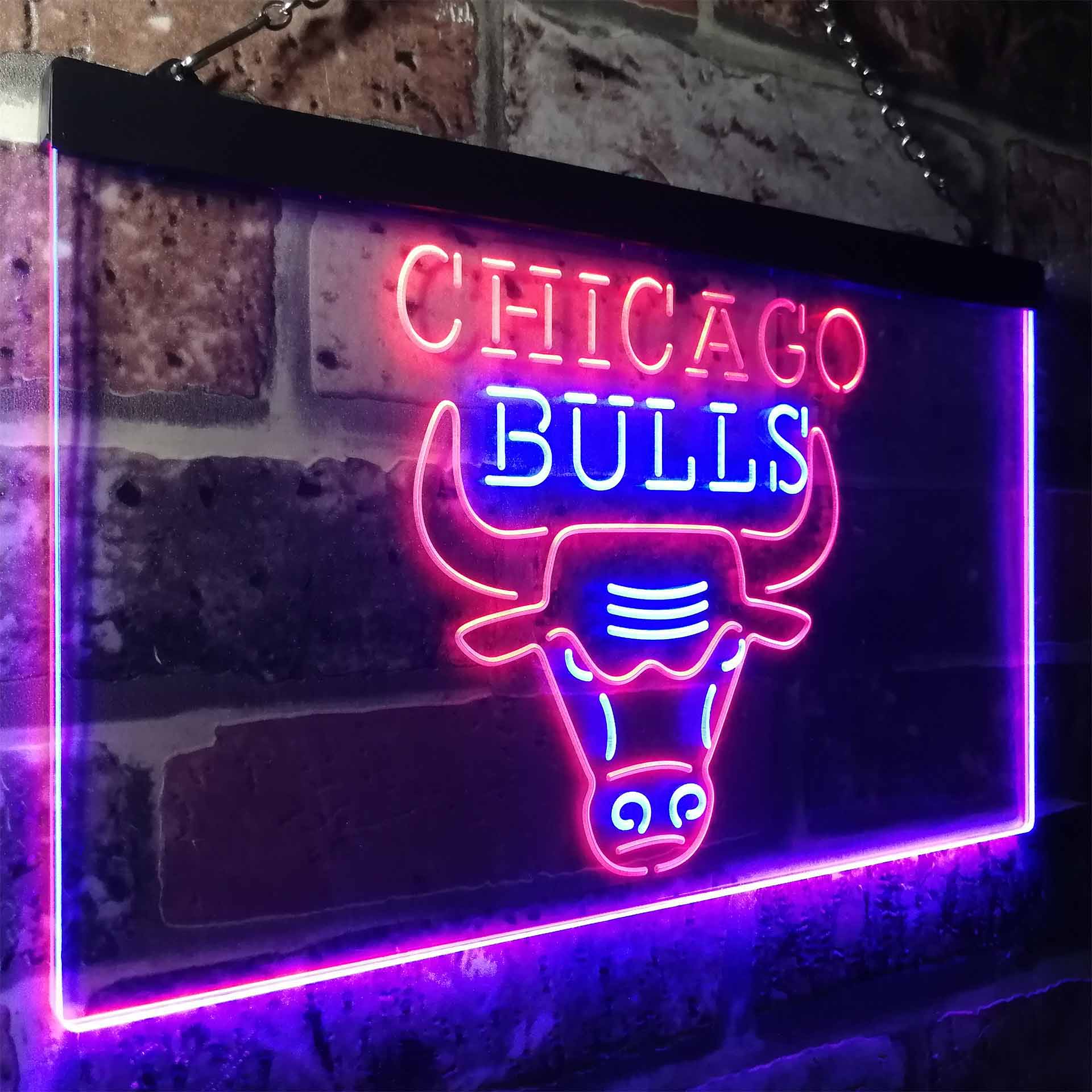 Chicago Bills Basketball Neon LED Sign