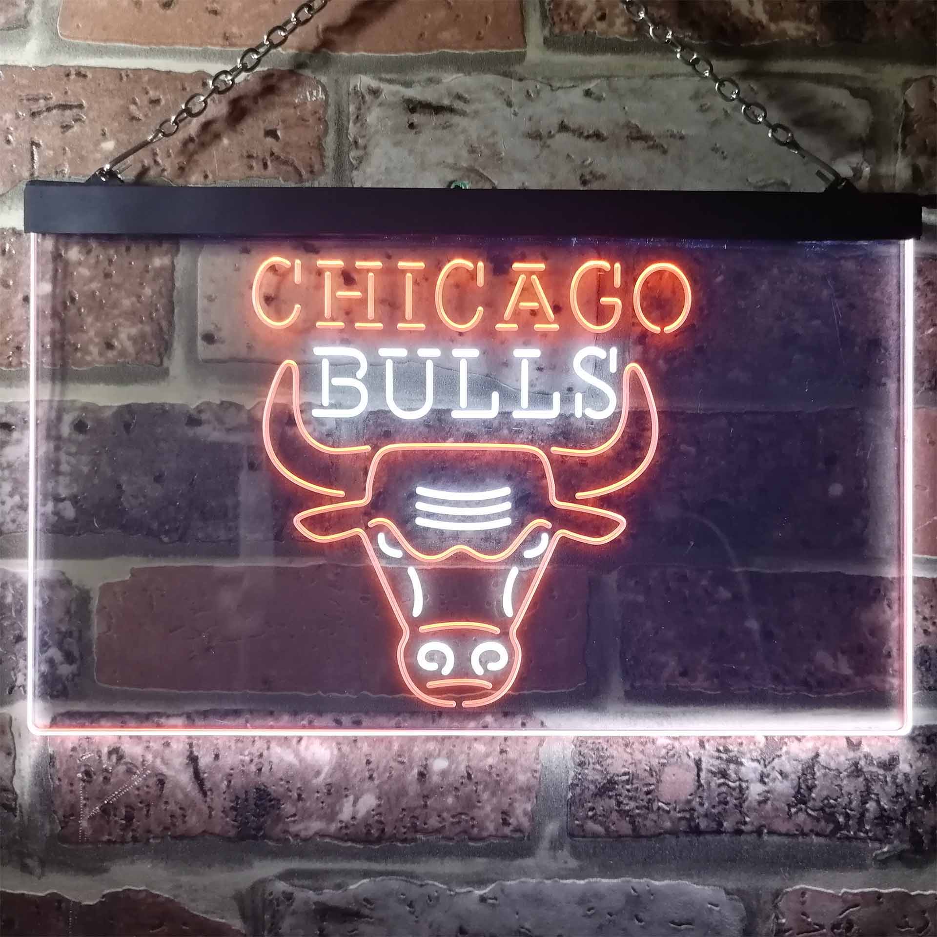 Chicago Bulls Man Cave Neon Sign
