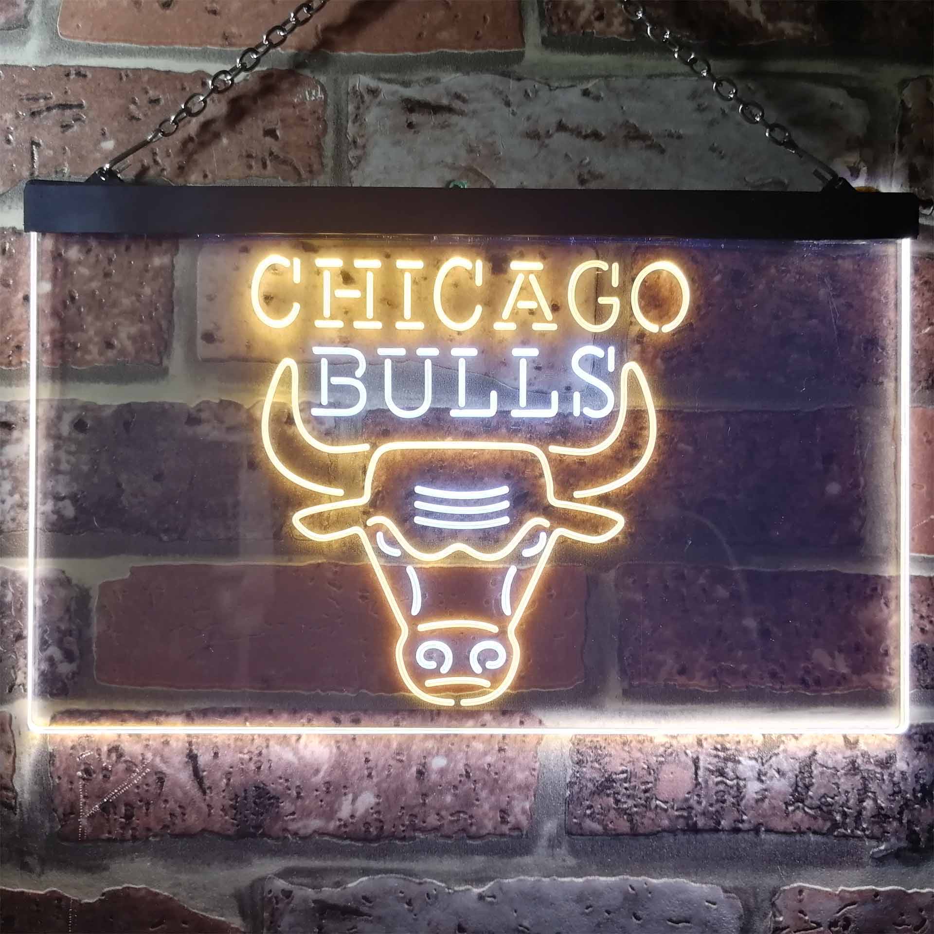 Chicago Bills Basketball Neon LED Sign
