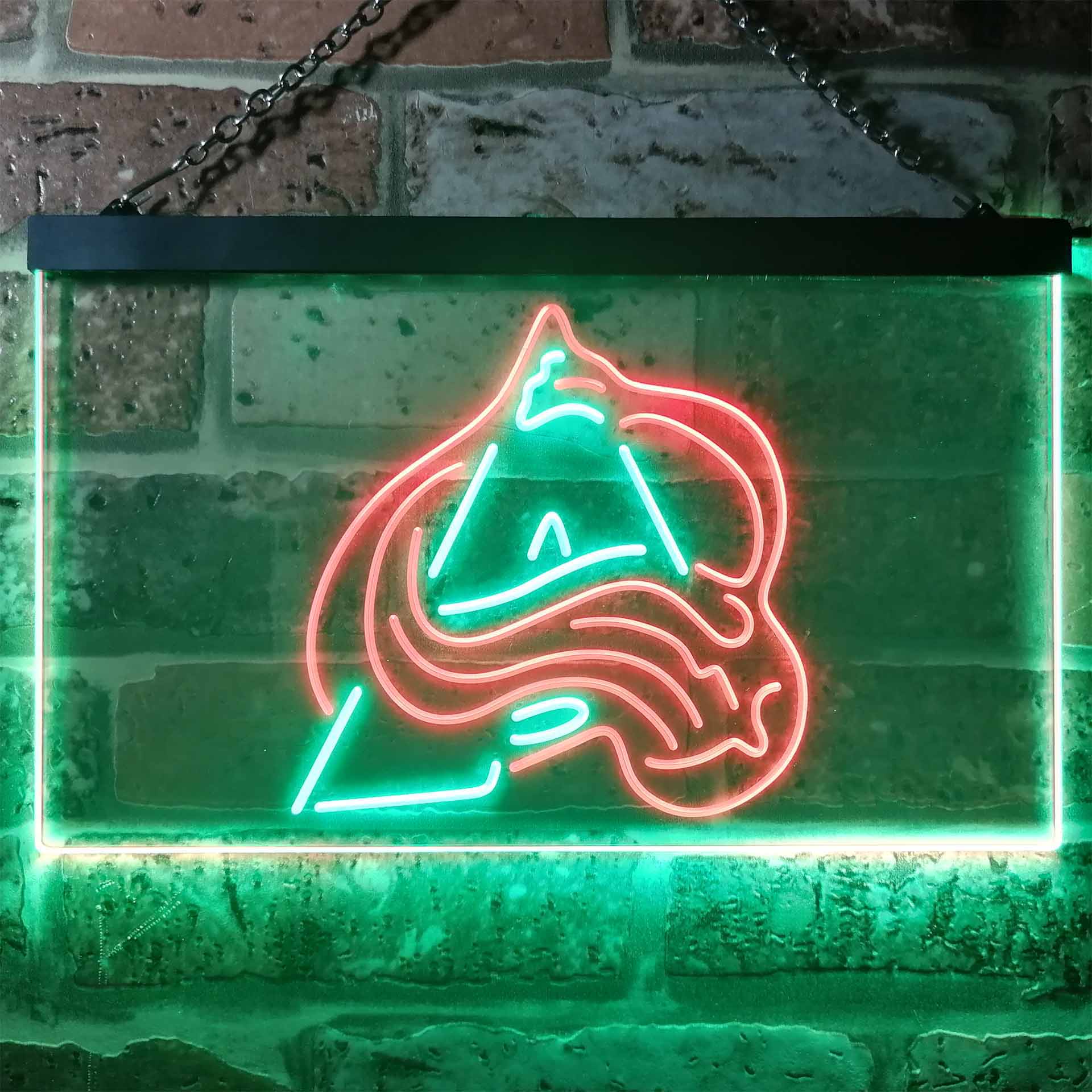Colorado Avalanches Man Cave Neon Sign