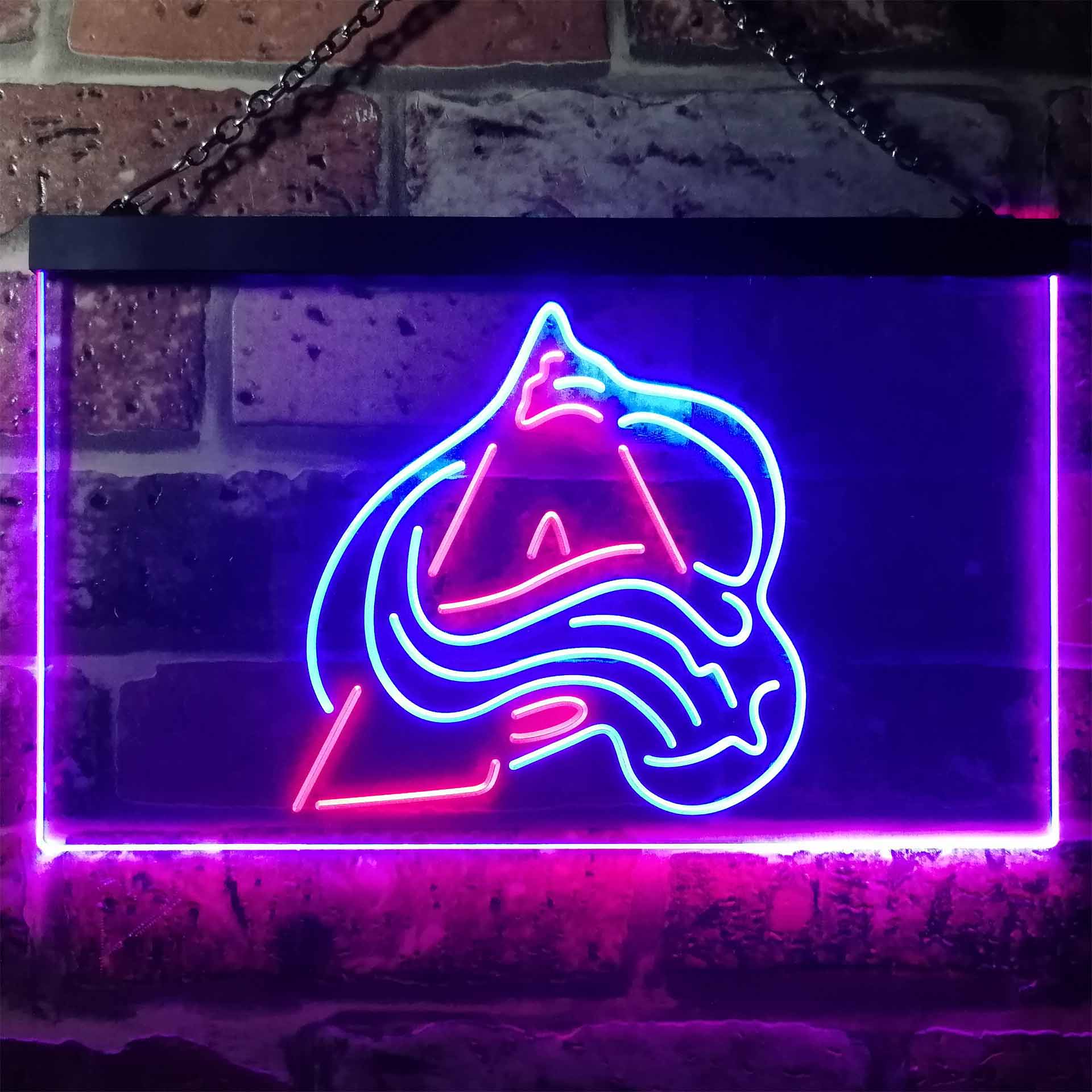Colorado Avalanche Hockey Neon LED Sign