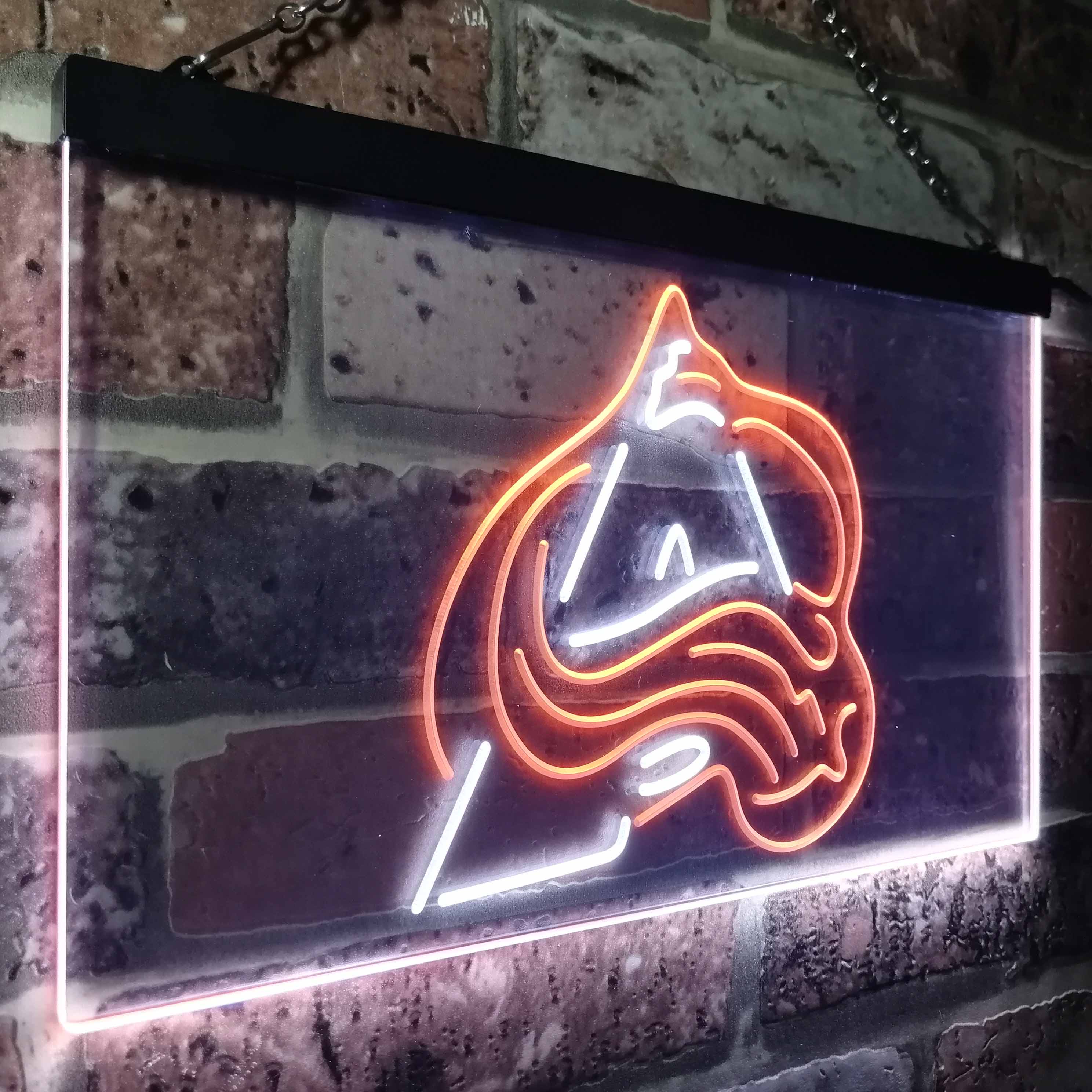 Colorado Avalanches Neon Light Up Sign Wall Decor