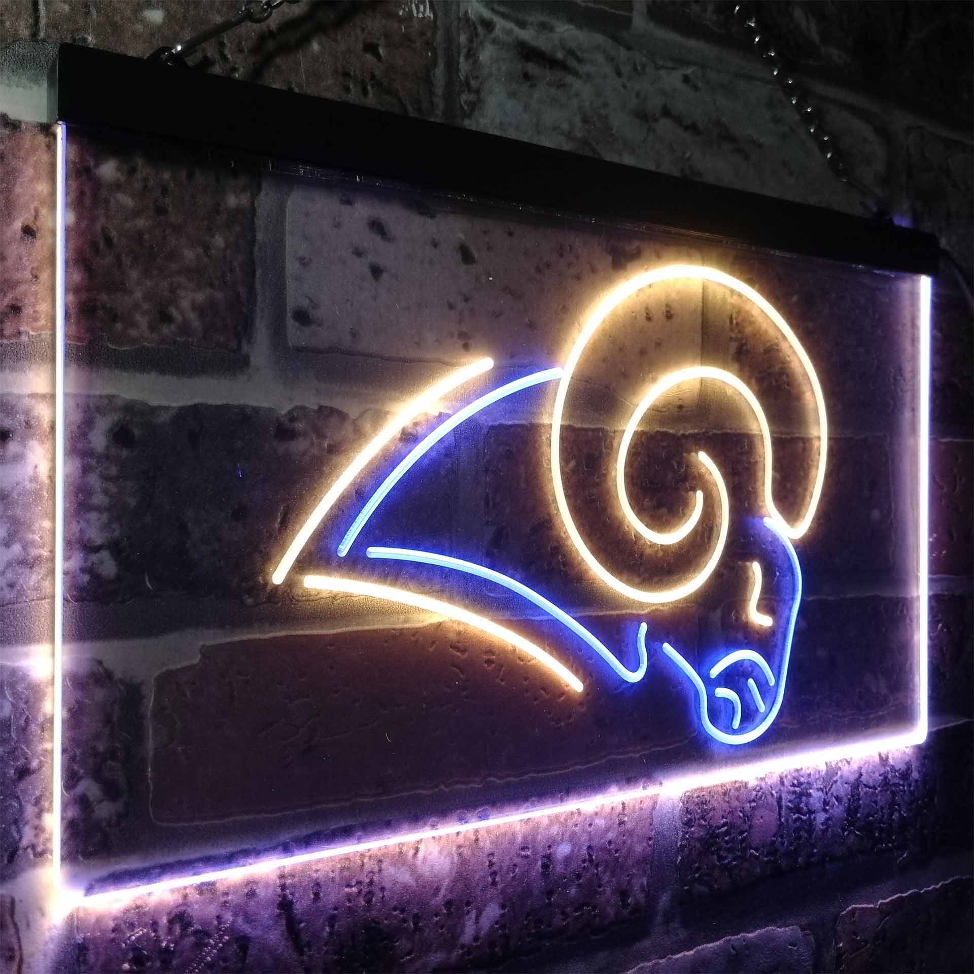 Los Angeles Rams Neon Sign - LED LAB CAVE