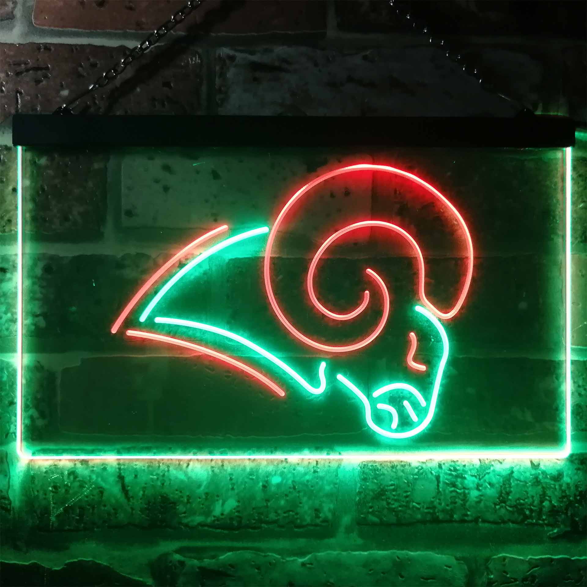 Los Angeles Rams Neon Sign - LED LAB CAVE