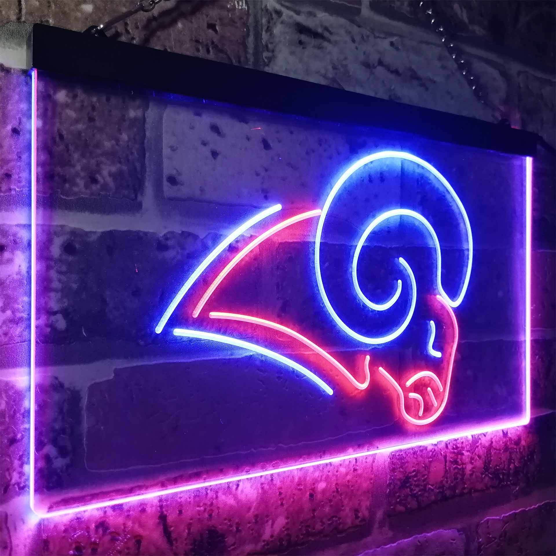 Los Angeles Rams Neon Sign - LED LAB CAVE