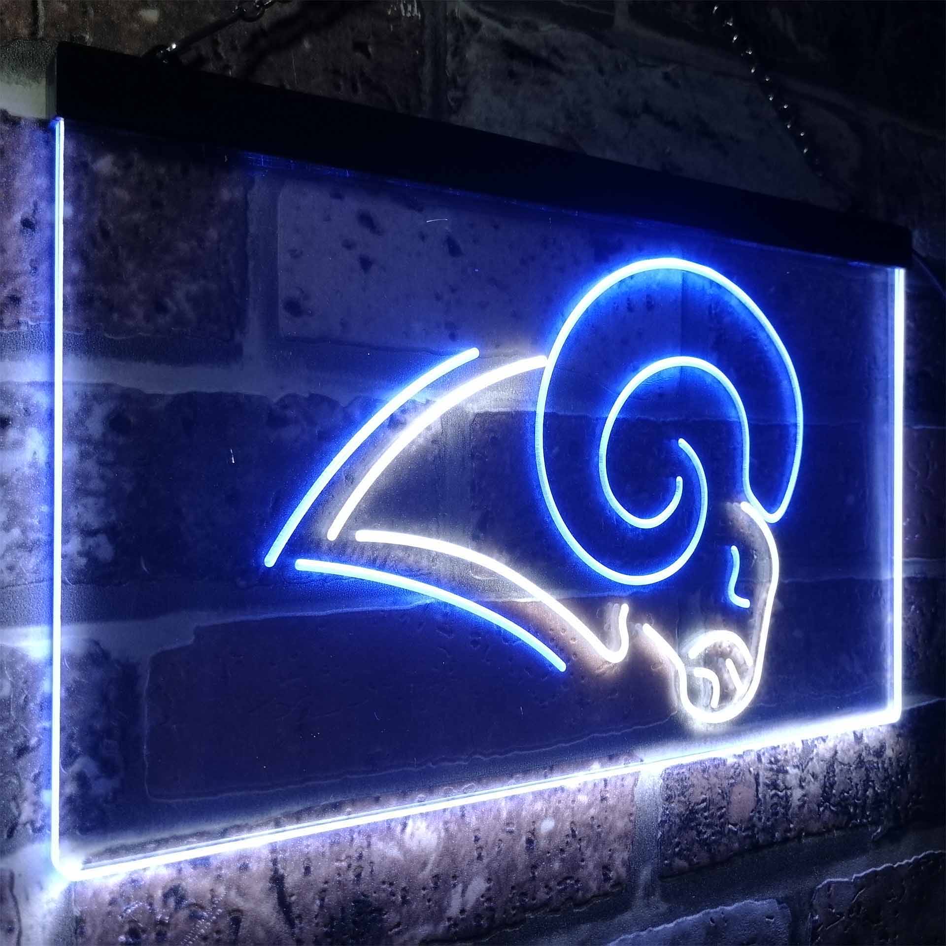 Los Angeles Rams Man Cave Neon Sign