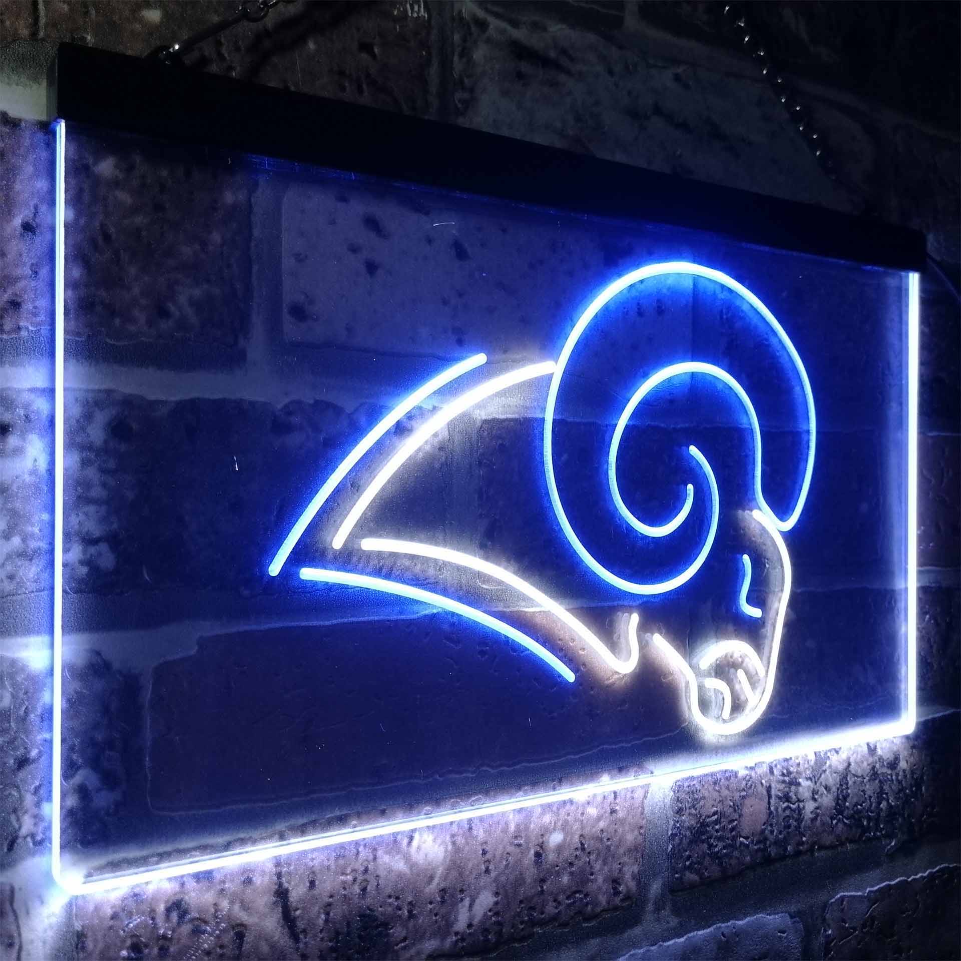 Los Angeles Rams Neon Sign - LED LAB CAVE