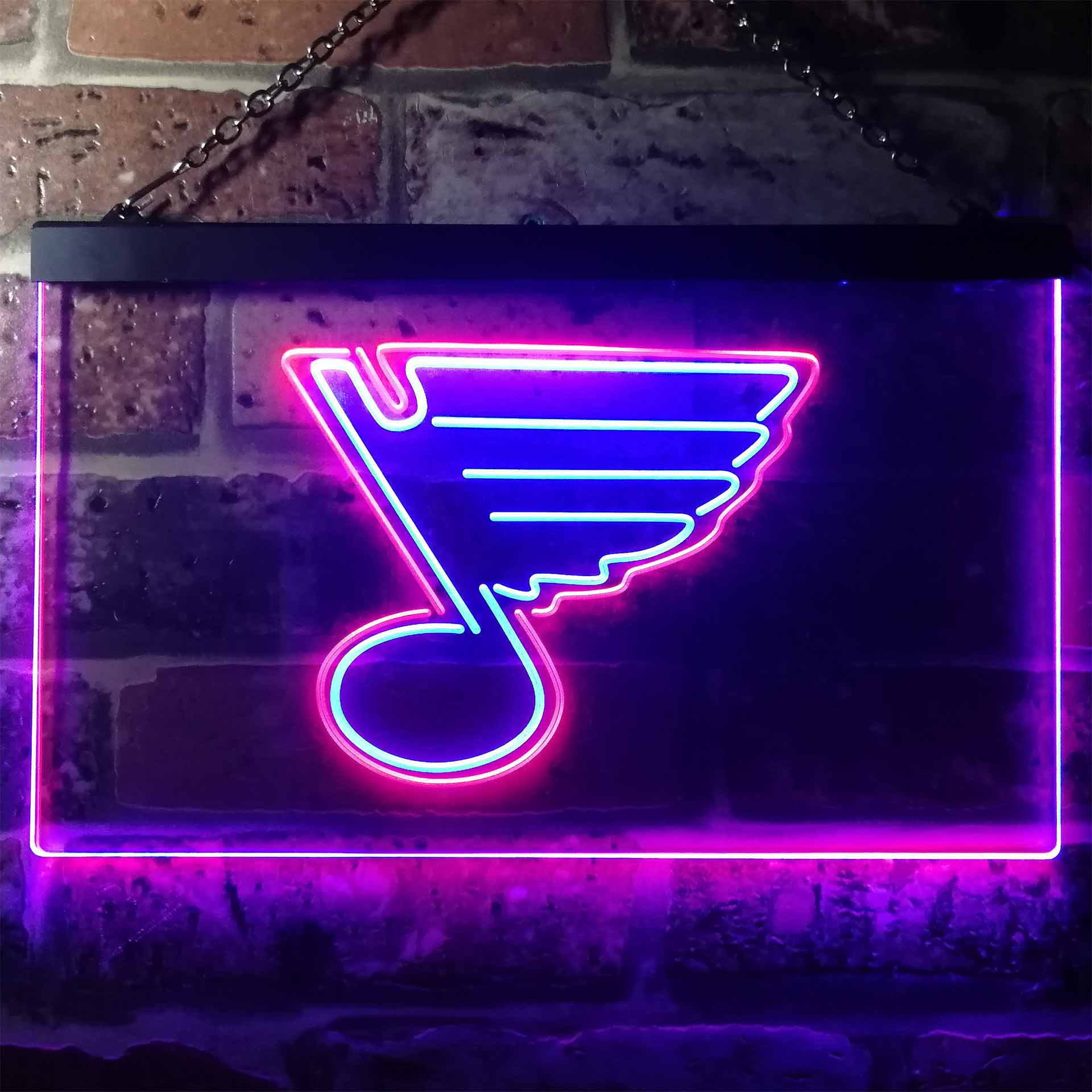 St Louis Blues Logo 2 Neon Sign - LED LAB CAVE